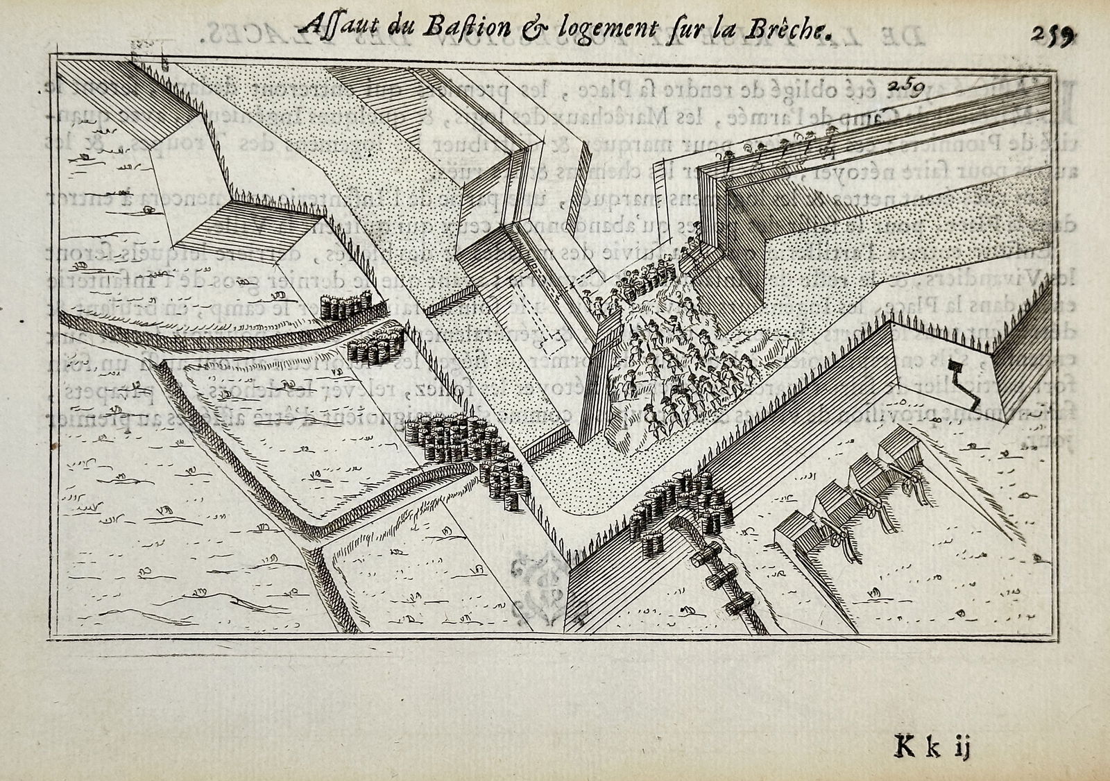 Pierre-Samuel Desprez de Saint Savin – Attack of the Bastion and Lodgement on the Breach (1 of 2)