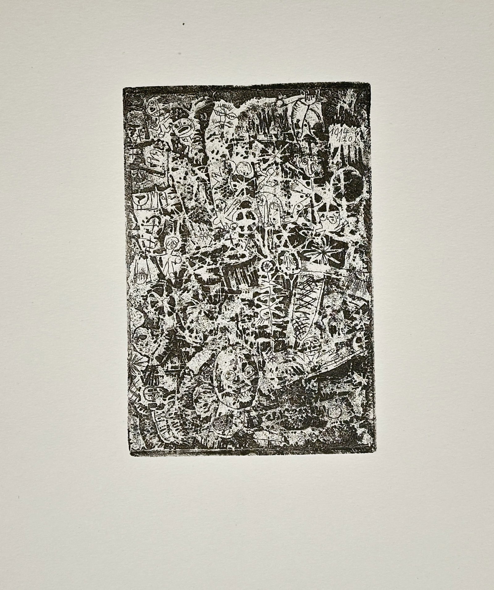 Paul Klee (1879–1940) – Abstract Composition – Offset print (20th Century) (1 of 2)