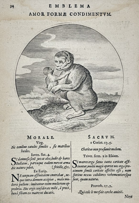 Jacob Cats (1577–1660) – Amor Formæ Condimentum (Love is the Spice of Beauty) (1 of 2)