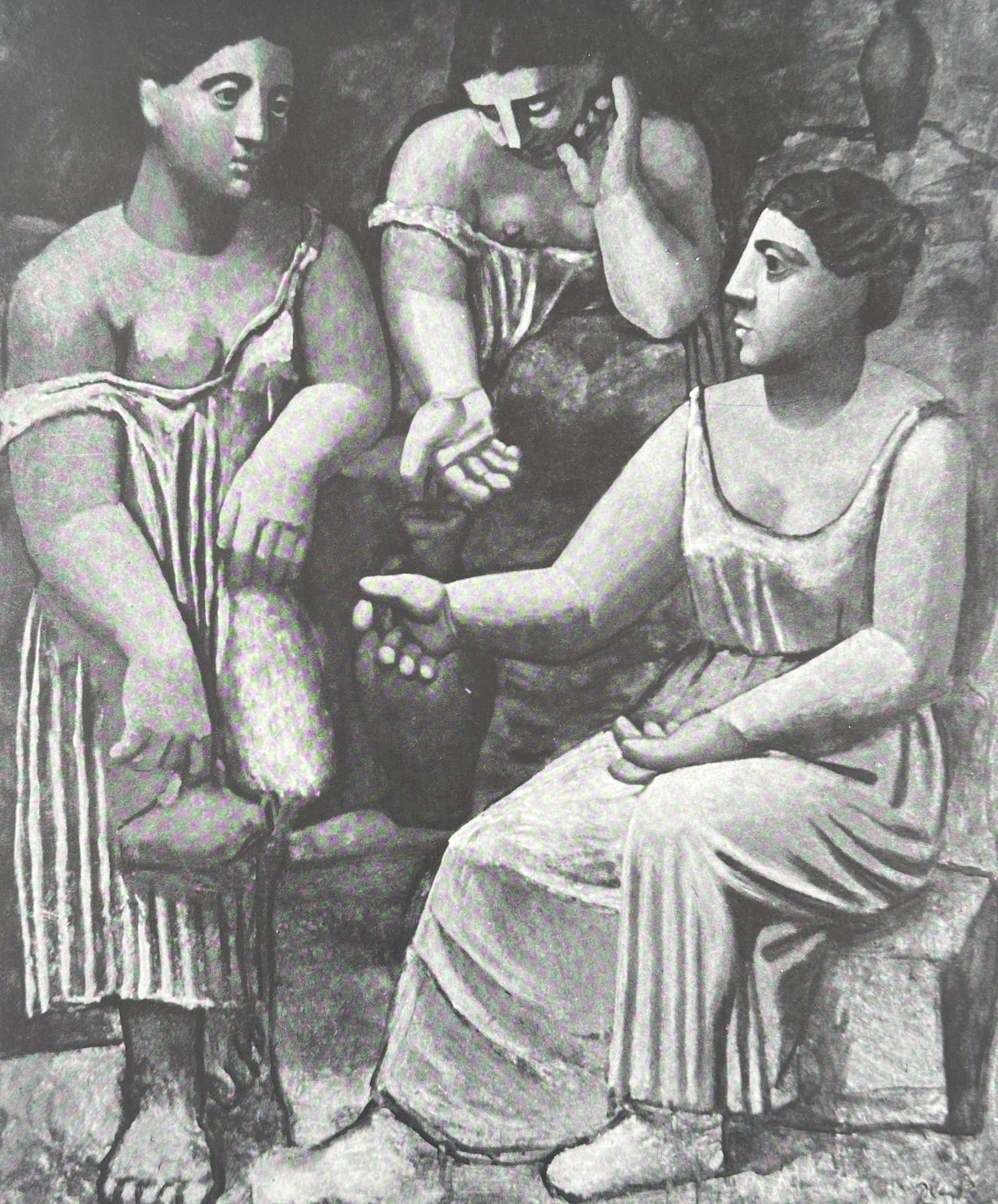 Pablo Picasso (1881–1973), after – Three Women at a Fountain – offset print (20th Century) (1 of 3)