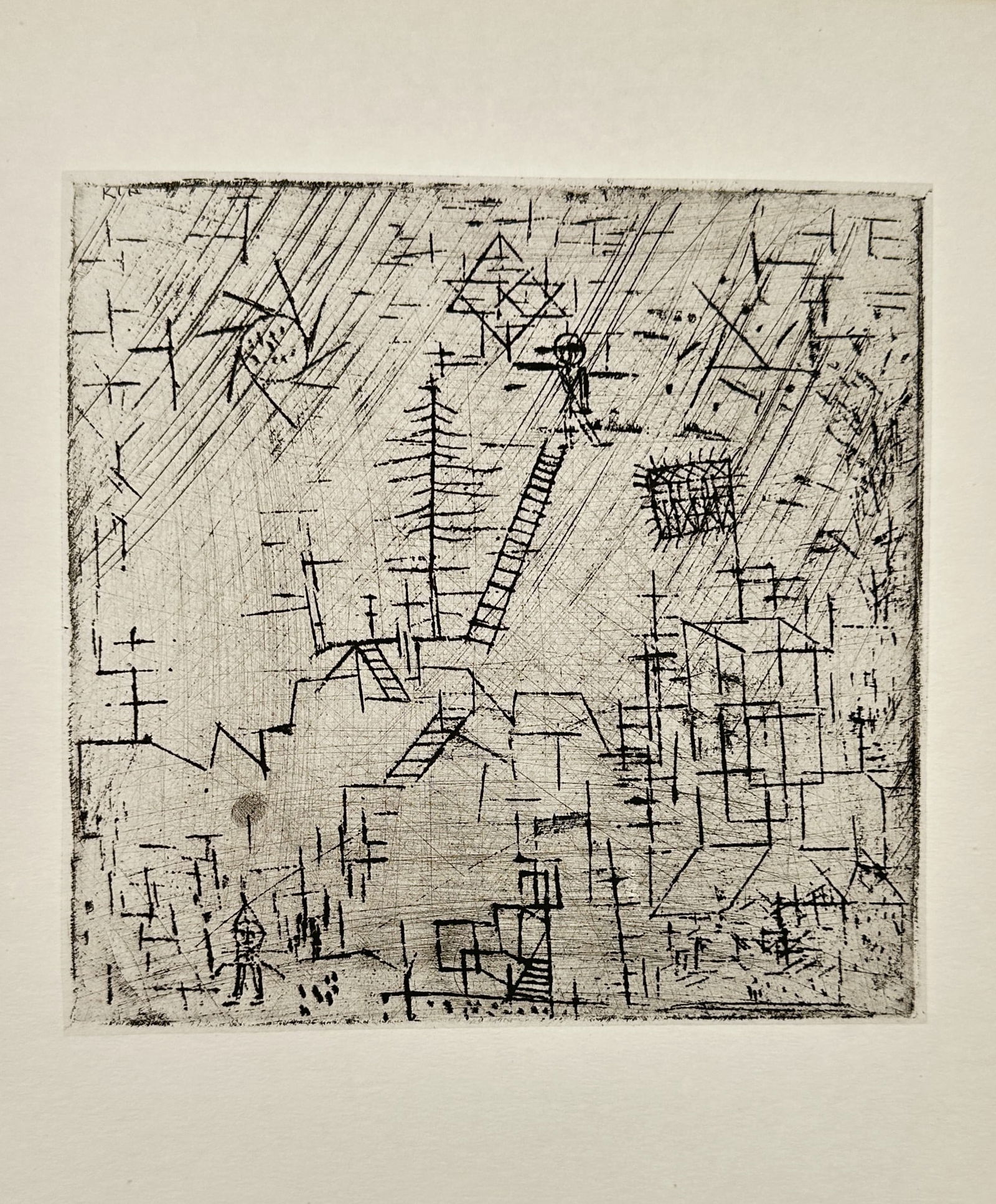 Paul Klee (1879–1940), after – Juggler in April – Offset print (20th Century) (1 of 2)