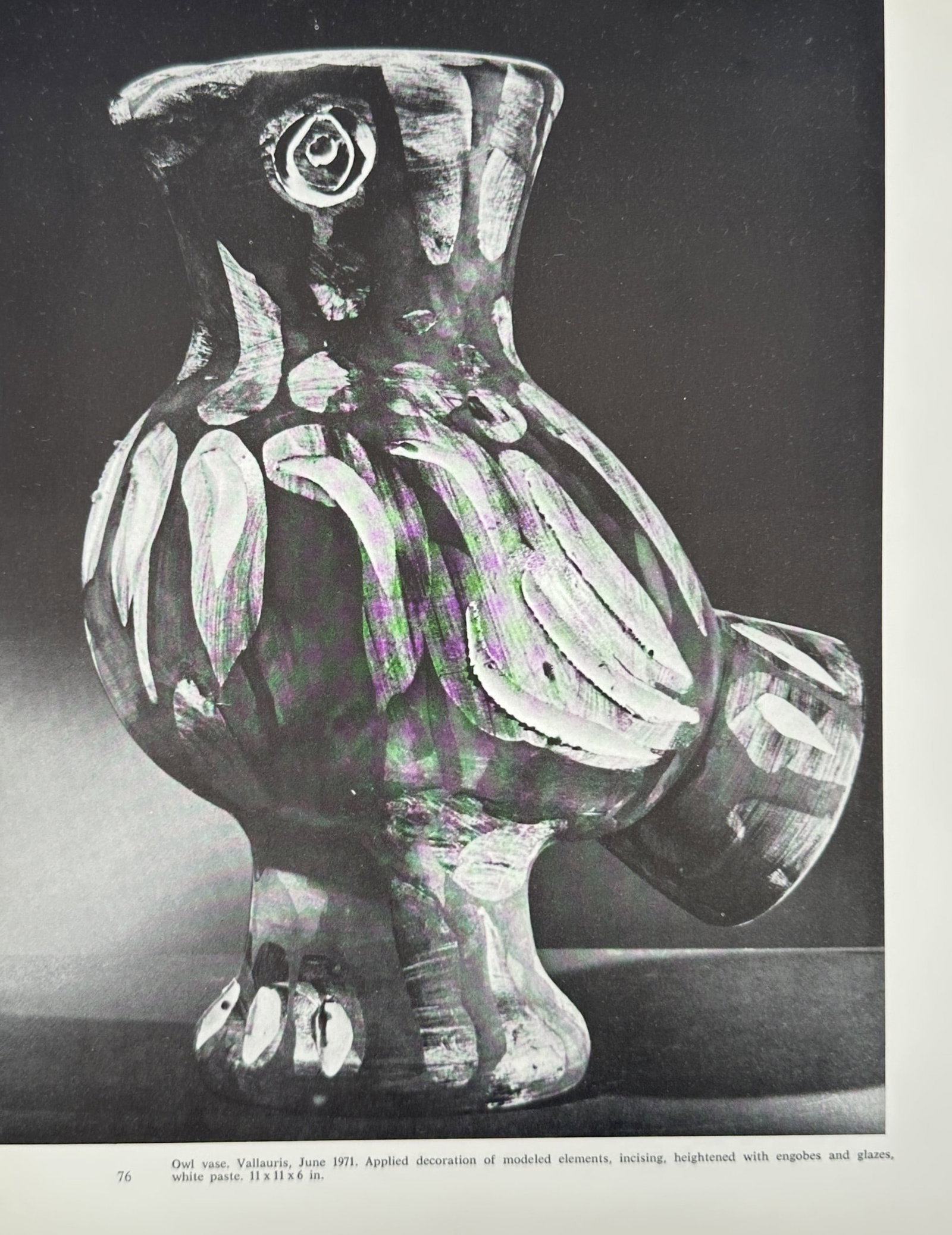 Pablo Picasso (1881–1973), after – Owl Vase – Offset print (20th Century) (1 of 2)