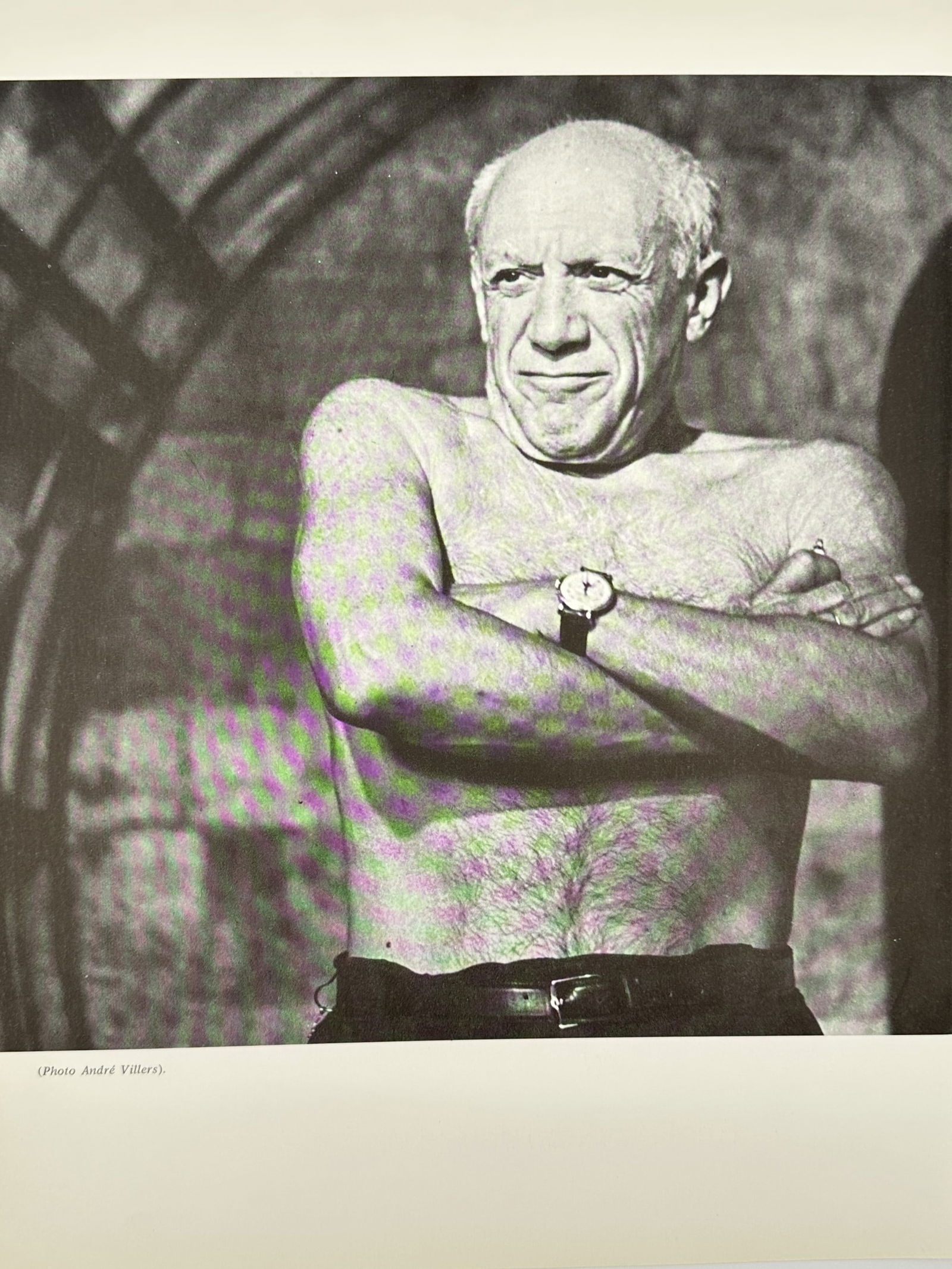 André Villers (1930–2016) – Portrait of Pablo Picasso – Offset print (20th Century) (1 of 3)
