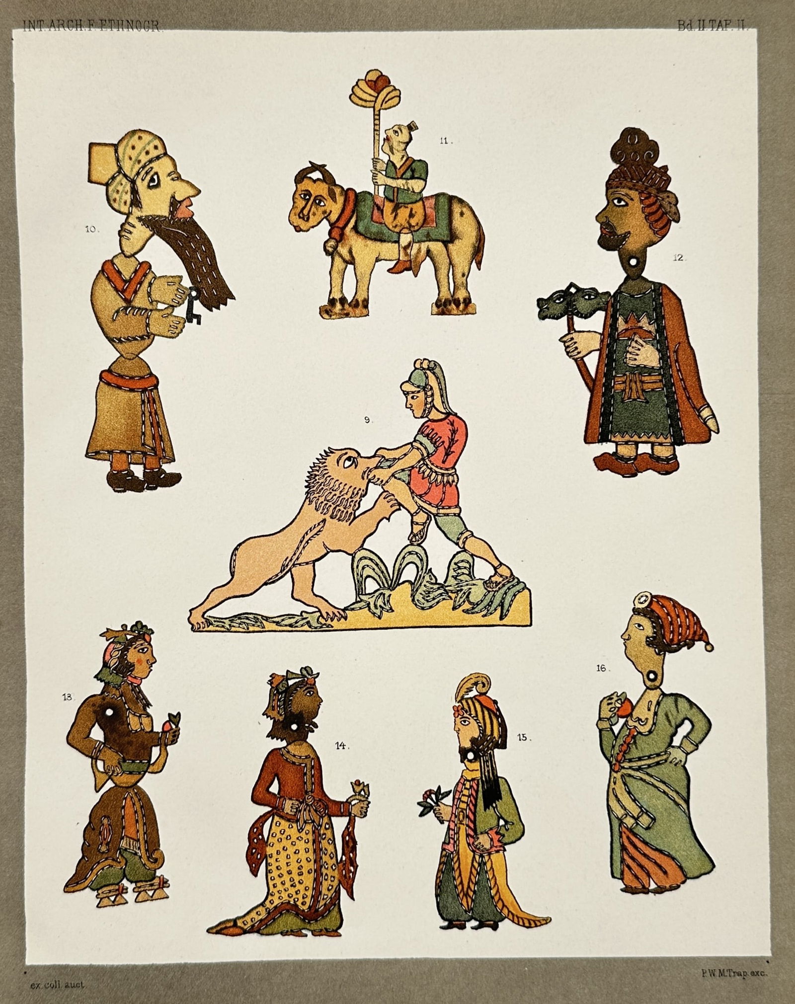 Pieter Willem Marinus Trap – Ethnographic Figures and Mythological Scenes (1 of 2)