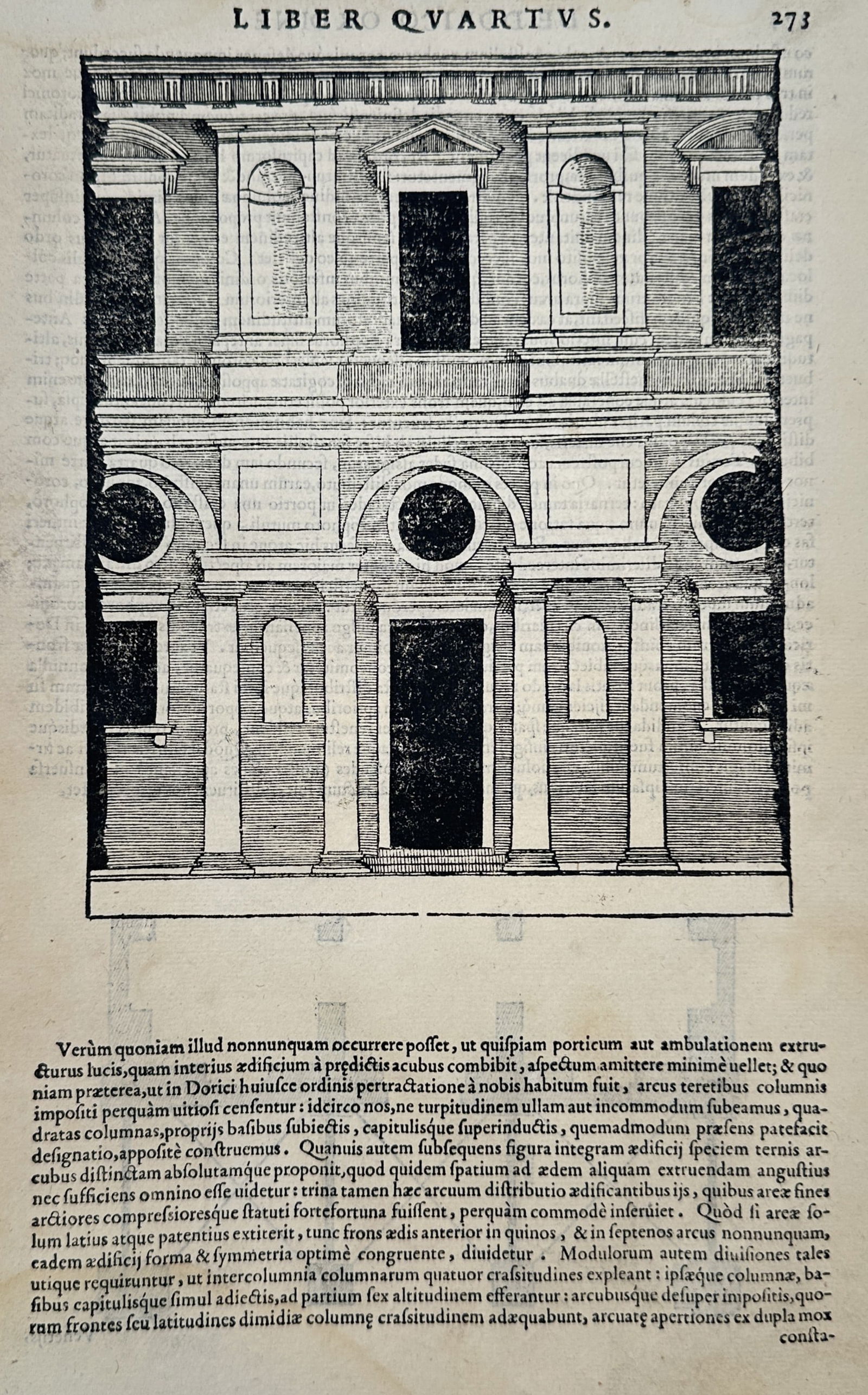 Sebastiano Serlio (1475–1554) – Architectural details of decorative details (1 of 2)
