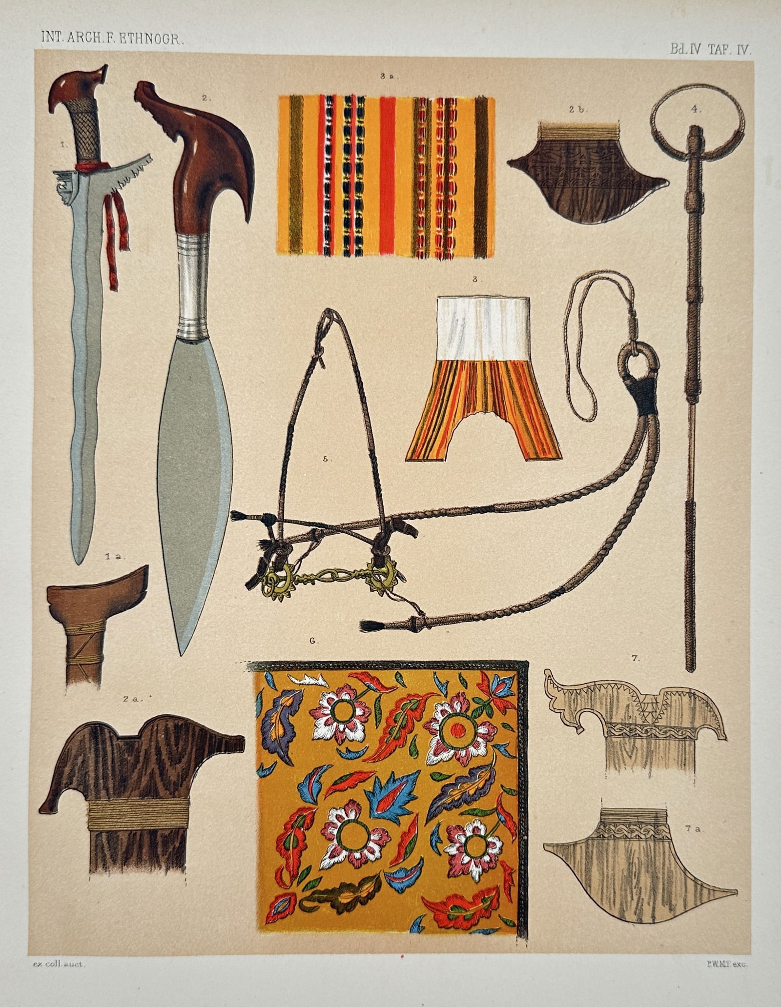 Pieter Willem Marinus Trap (1821–1905) – Indonesian Ceremonial Weapons and Artifacts (1 of 2)