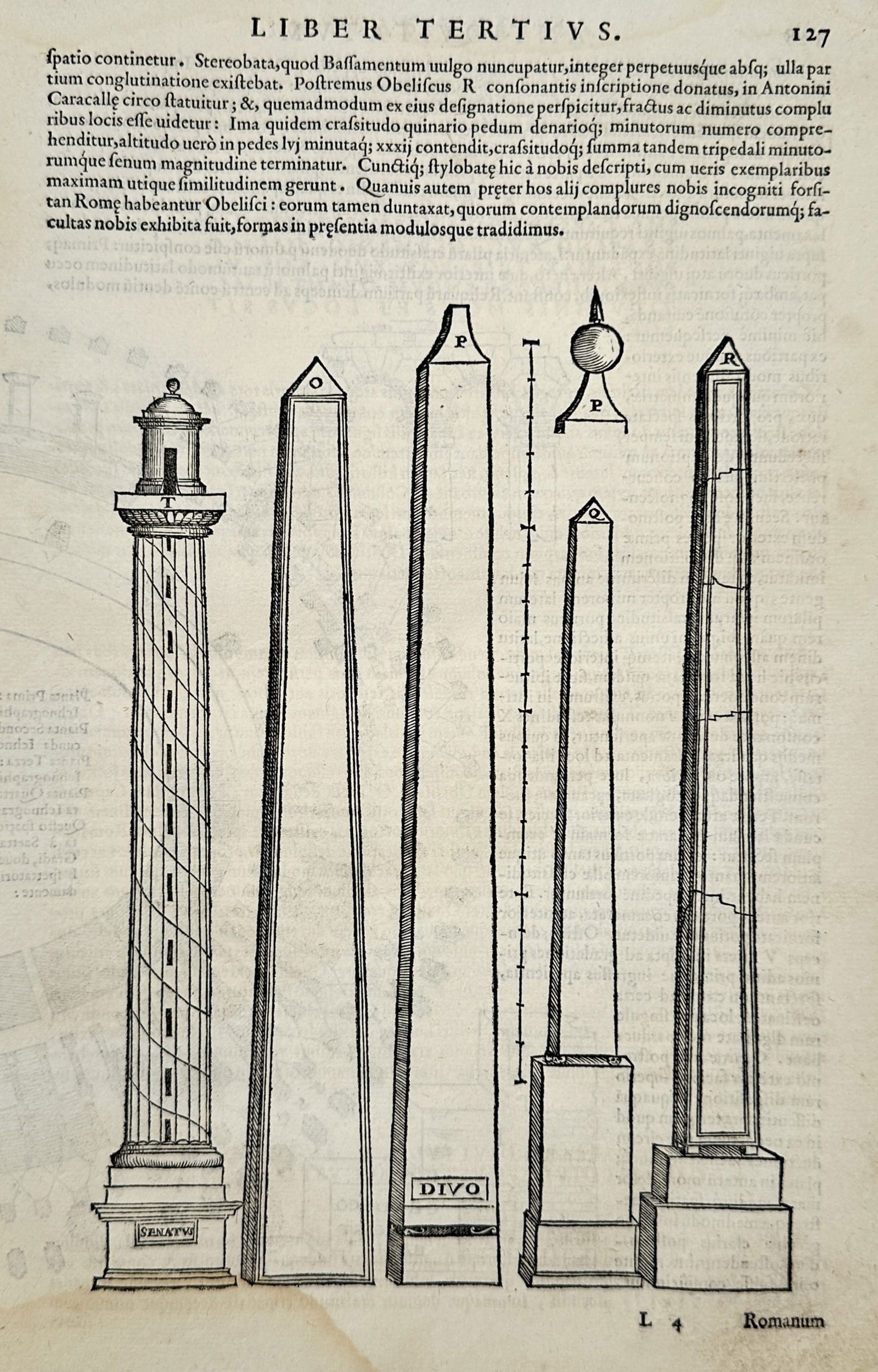 Sebastiano Serlio (1475–1554) – Architectural details of classical friezes and coffers (1 of 2)