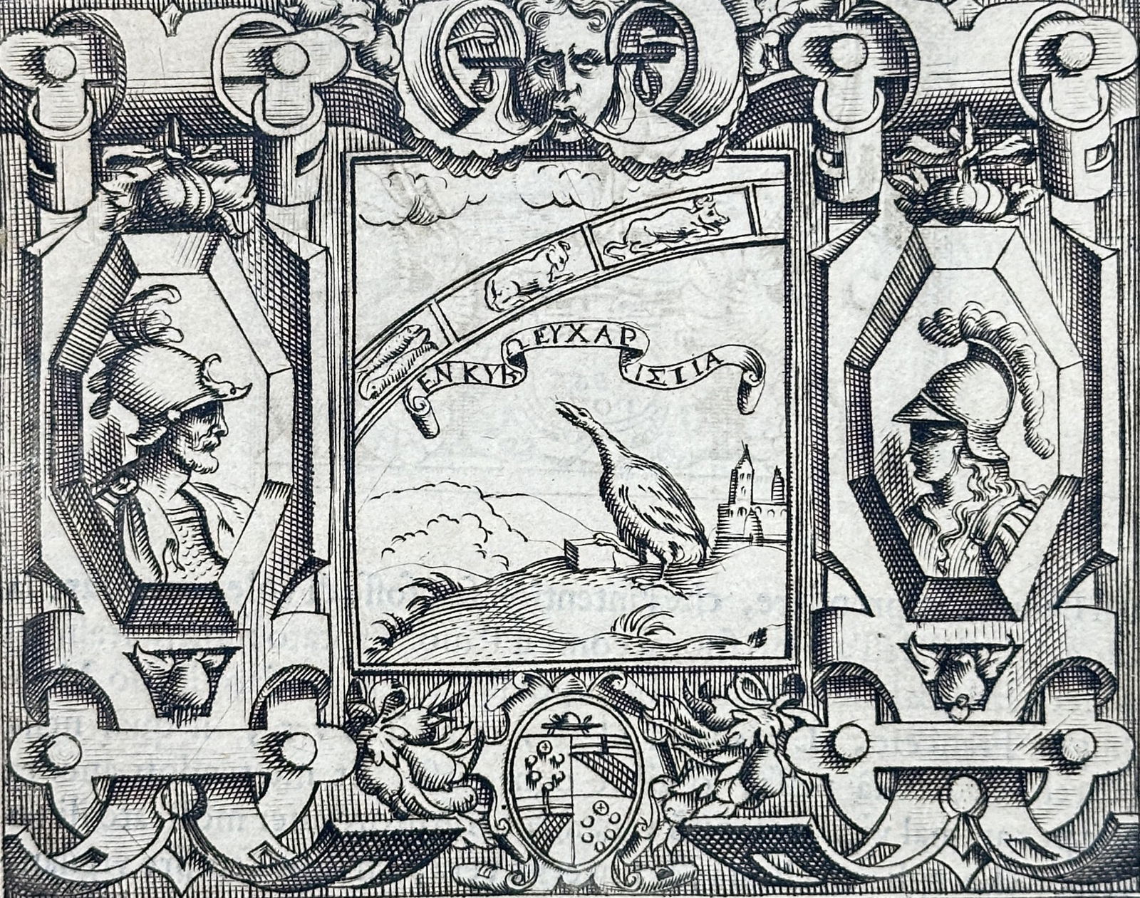 Girolamo Ruscelli (1504–1566) – Allegorical emblem of Alberico Cibo Malaspina (1 of 3)