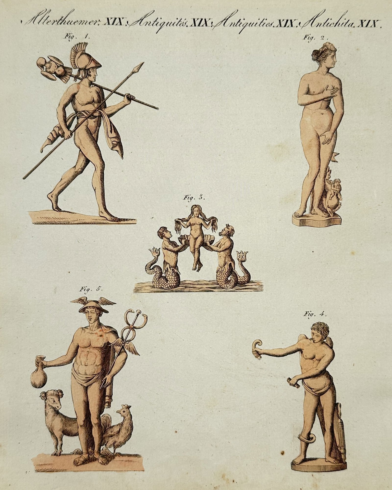 Friedrich Justin Bertuch (1747–1822) – Classical Deities and Mythological Figures (1 of 2)