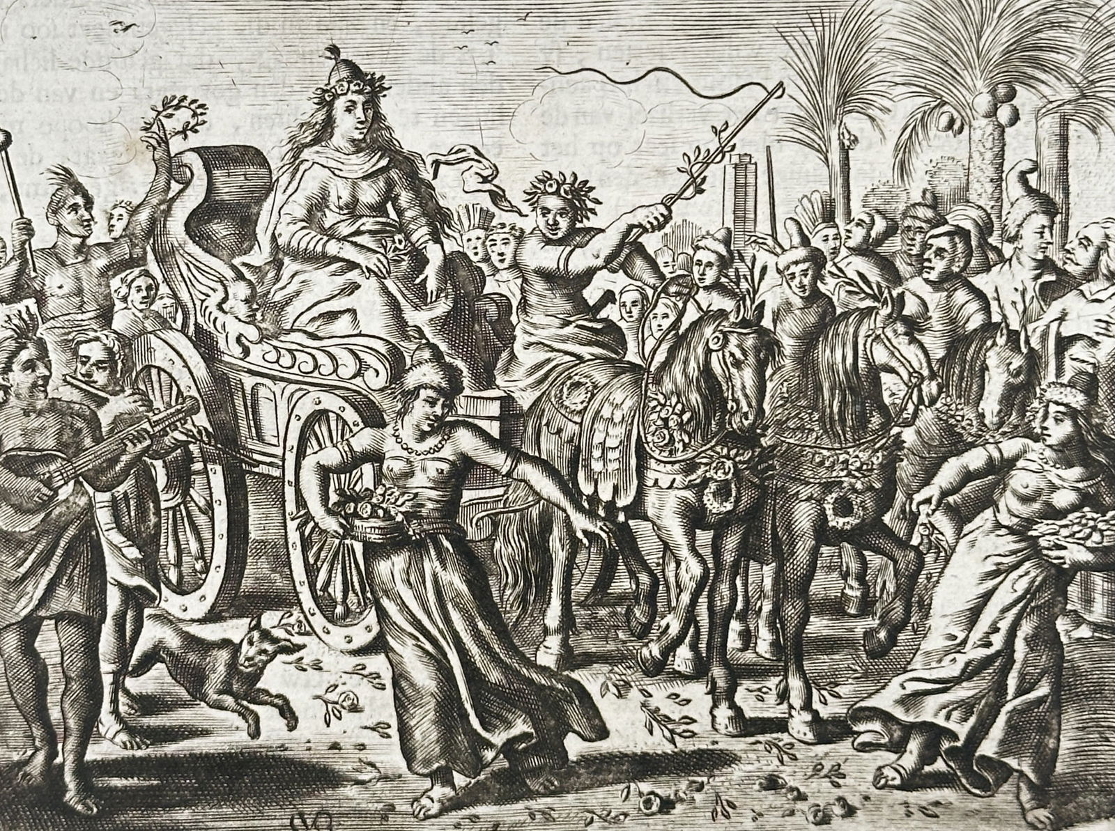 Jacob Cats (1577–1660) – Psammetichus and the Maiden – Woodcut (1658) (1 of 3)