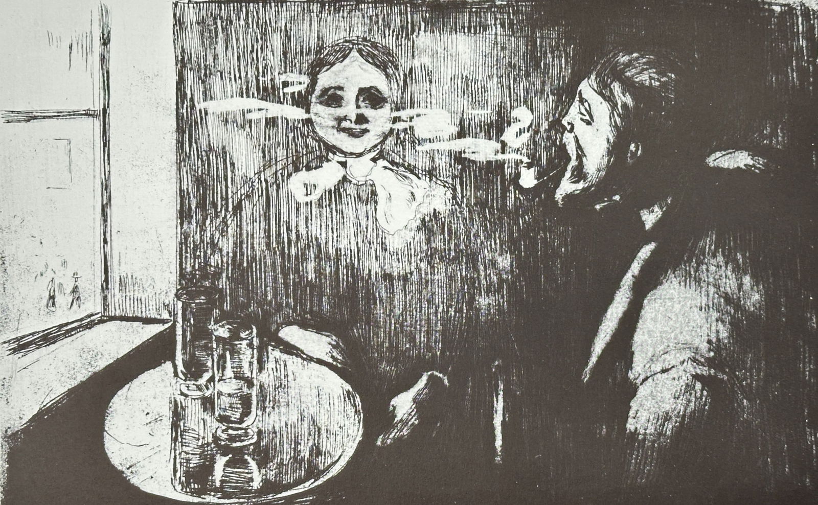 Edvard Munch (1863–1944), after – At the Window – Offset print (20th Century) (1 of 3)