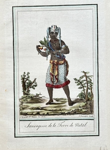 Jacques Grasset de Saint-Sauveur (1757–1832) – A Woman from the Land of Natal (1 of 2)