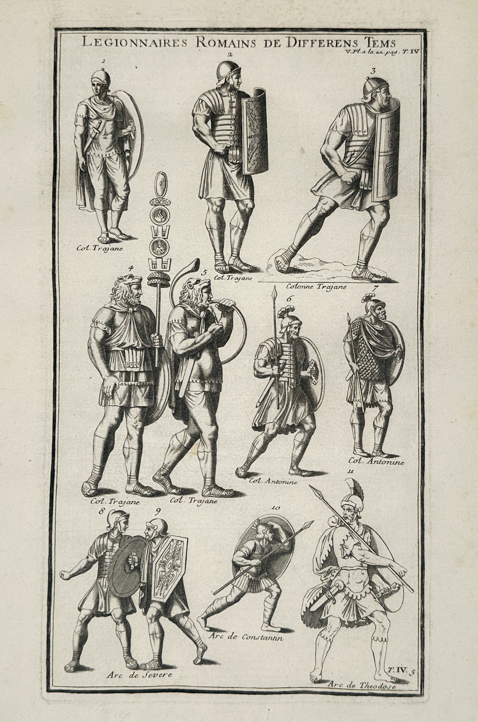 Bernard de Montfaucon (1655–1741) – Historical Study of Roman Legionnaires across Different Eras (1 of 2)