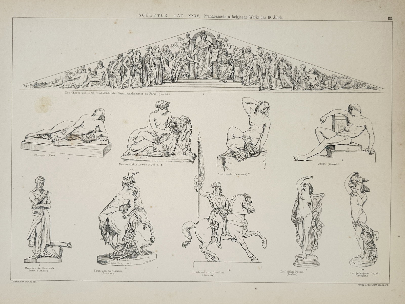 Paul Neff (19th Century – French and Belgian Works of the 19th Century – Lithograph (19th (1 of 2)