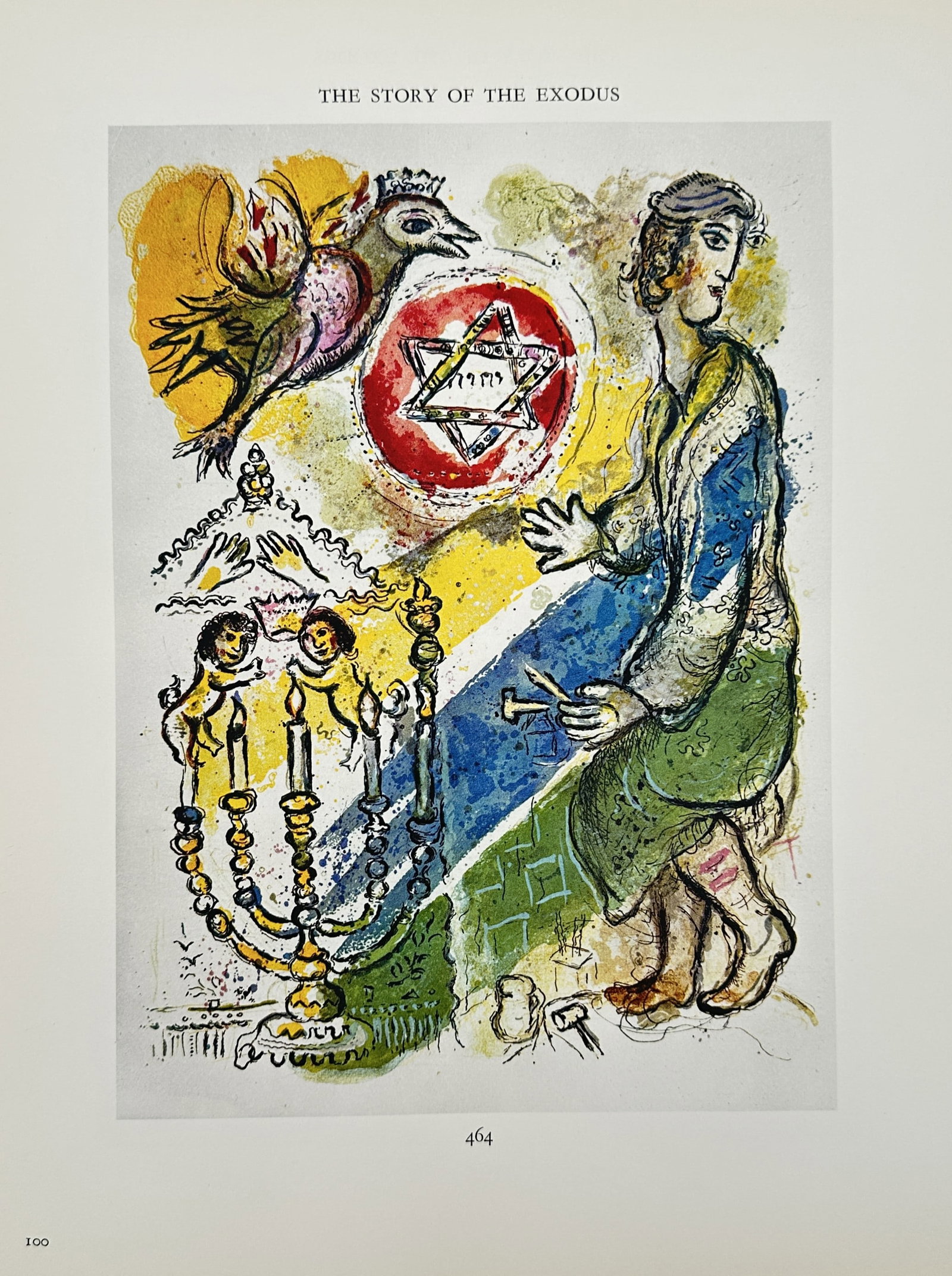 Marc Chagall (1887–1985), after – The Story of the Exodus – Offset print (20th Century) (1 of 2)