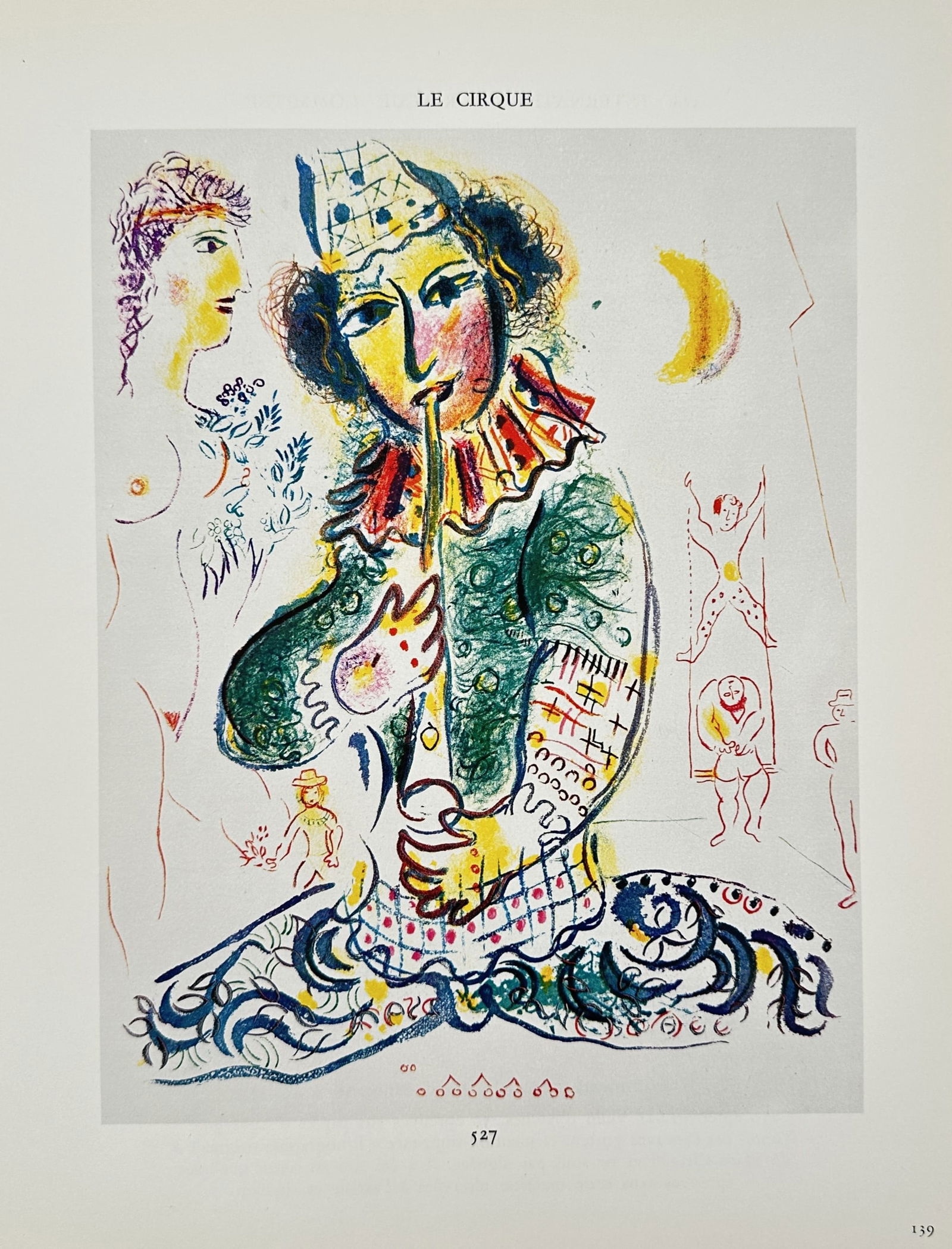 Marc Chagall (1887-1985), after – The Circus – Offset print (20th Century) (1 of 2)