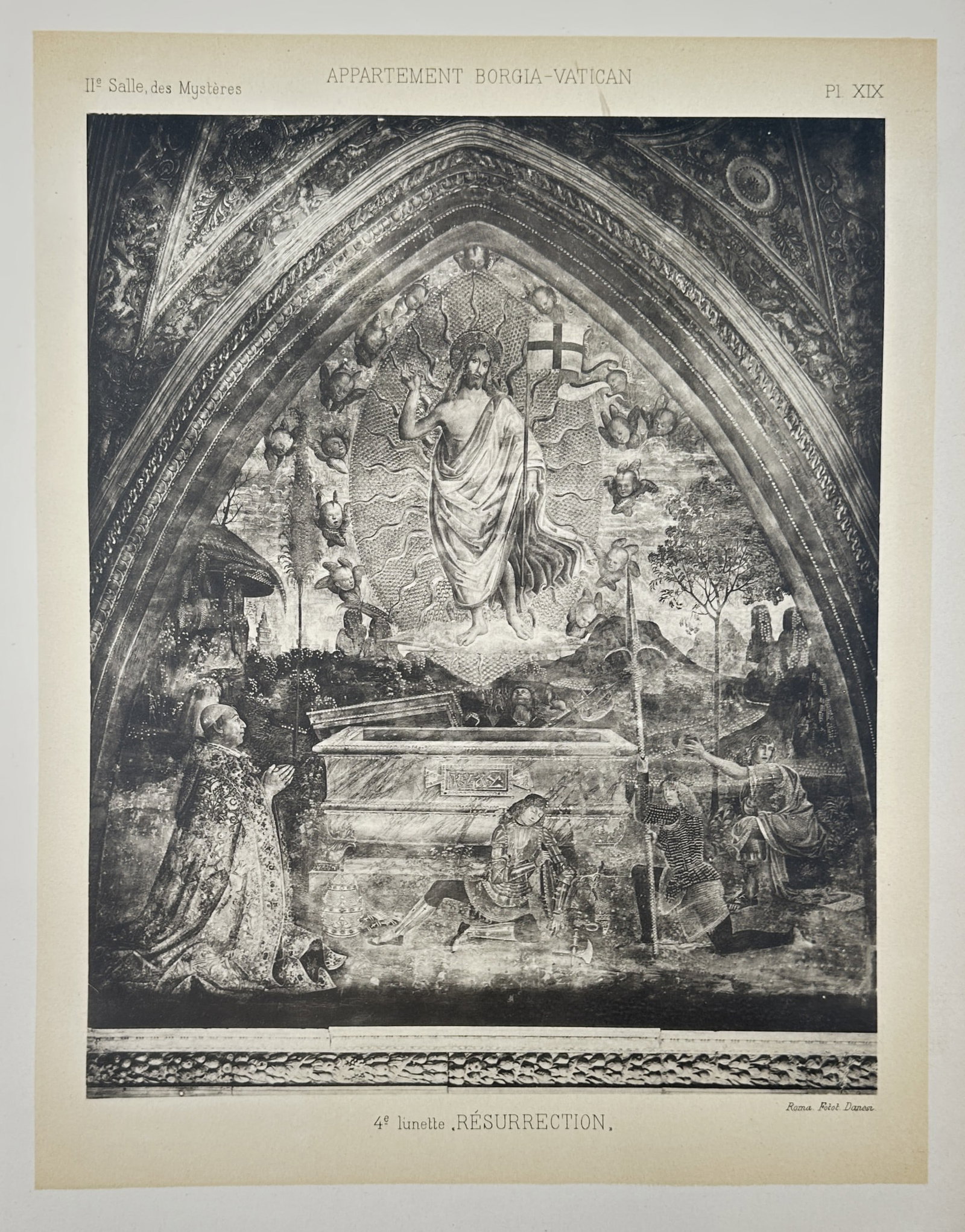 Pinturicchio, after – View of the Resurrection – Photogravure after Fresco (20th Century) (1 of 2)