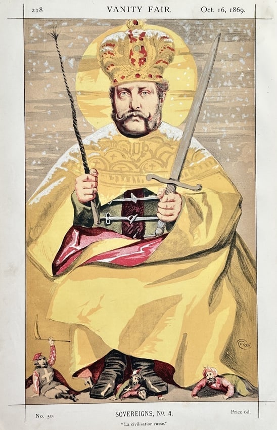 James Jacques Tissot - Alexander II, Emperor of Russia - Chromolithograph (1 of 2)