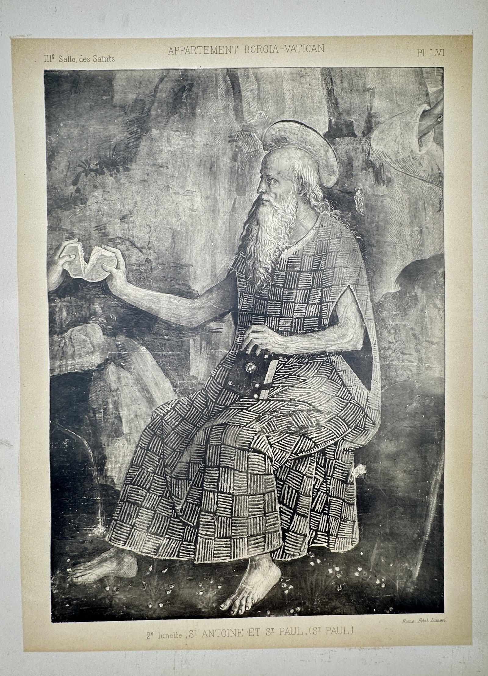 Pinturicchio (c. 1454–1513), after – View of Saint Paul the Hermit – Photogravure (20th (1 of 2)