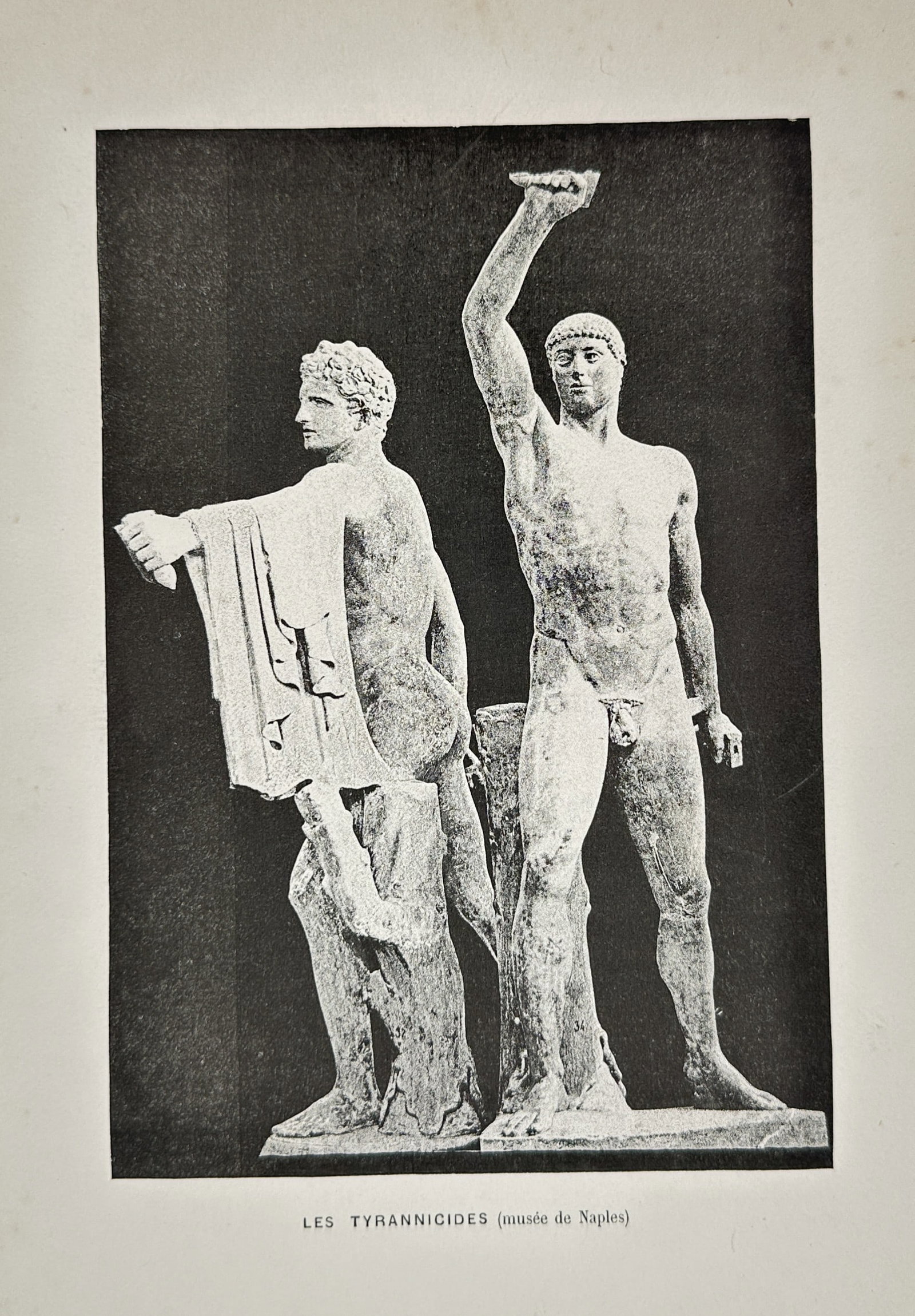 Victor Duruy (1811-1894) – The Tyrannicides – Wood engraving (1880) (1 of 2)