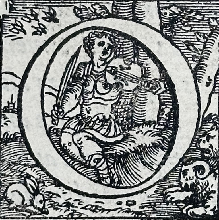 Sebastiano Serlio (1475–1554) – View of the Description of Thirty Rustic Gates – Woodcut (1 of 3)