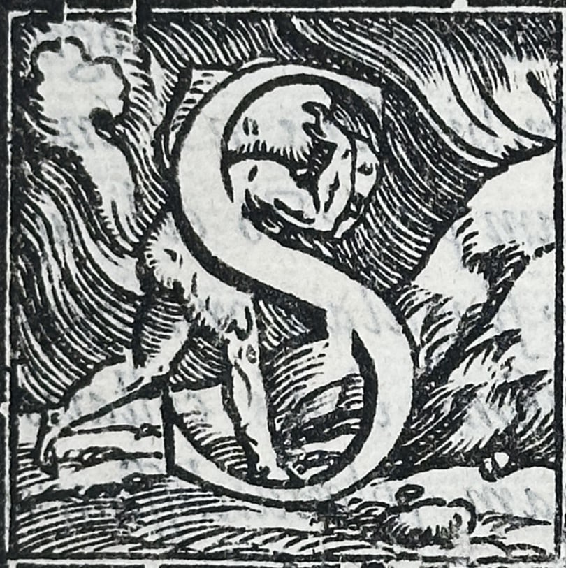 Sebastiano Serlio (1475–1554) – View of the Dedication to Alfonso d’Avalos – Woodcut (1566) (1 of 3)