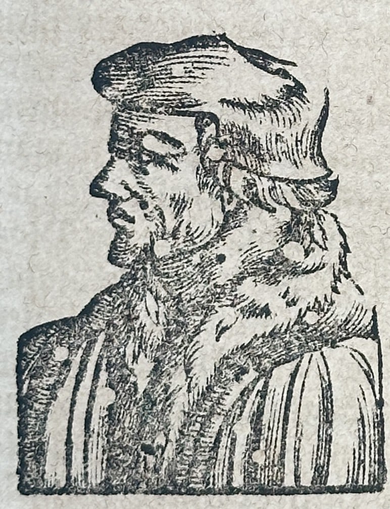 Sebastian Munster (1488-1552) – Chronicles of Ancient Germanic Nations – Woodcut (1550) (1 of 3)