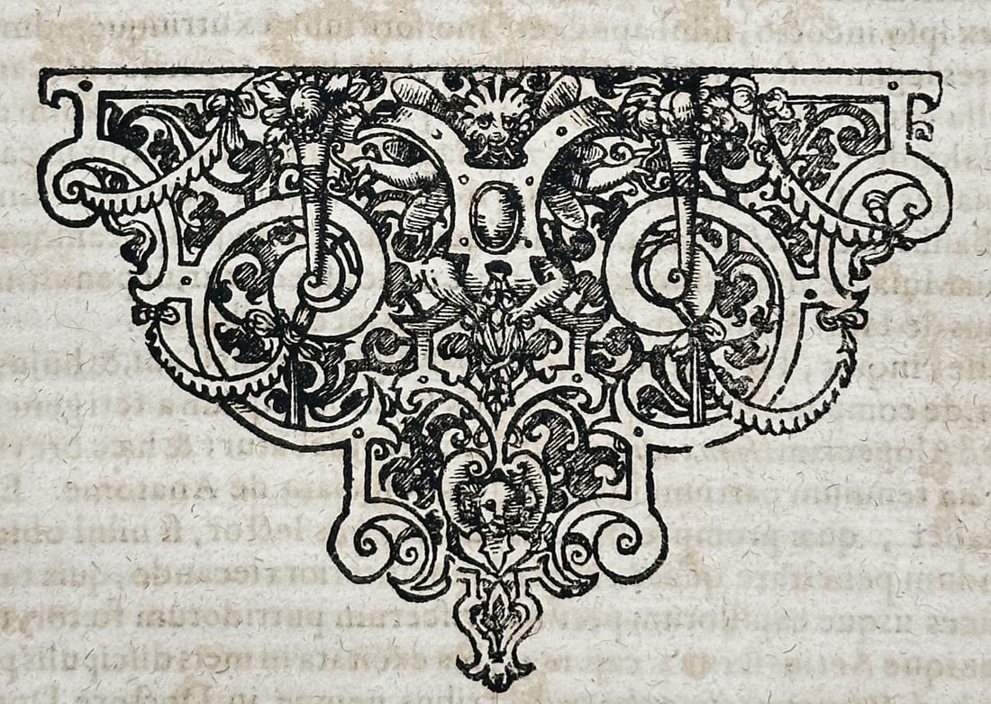 Pietro Castelli – Natural History Index Page on the Scented Hyena – Woodcut (c. 1638–1668): This plate features an elegant textual layout and index page from Pietro Castelli's specialized zoological and medical treatise Hyaena Odorifera, published in Messina or Frankfurt. The vertical page s