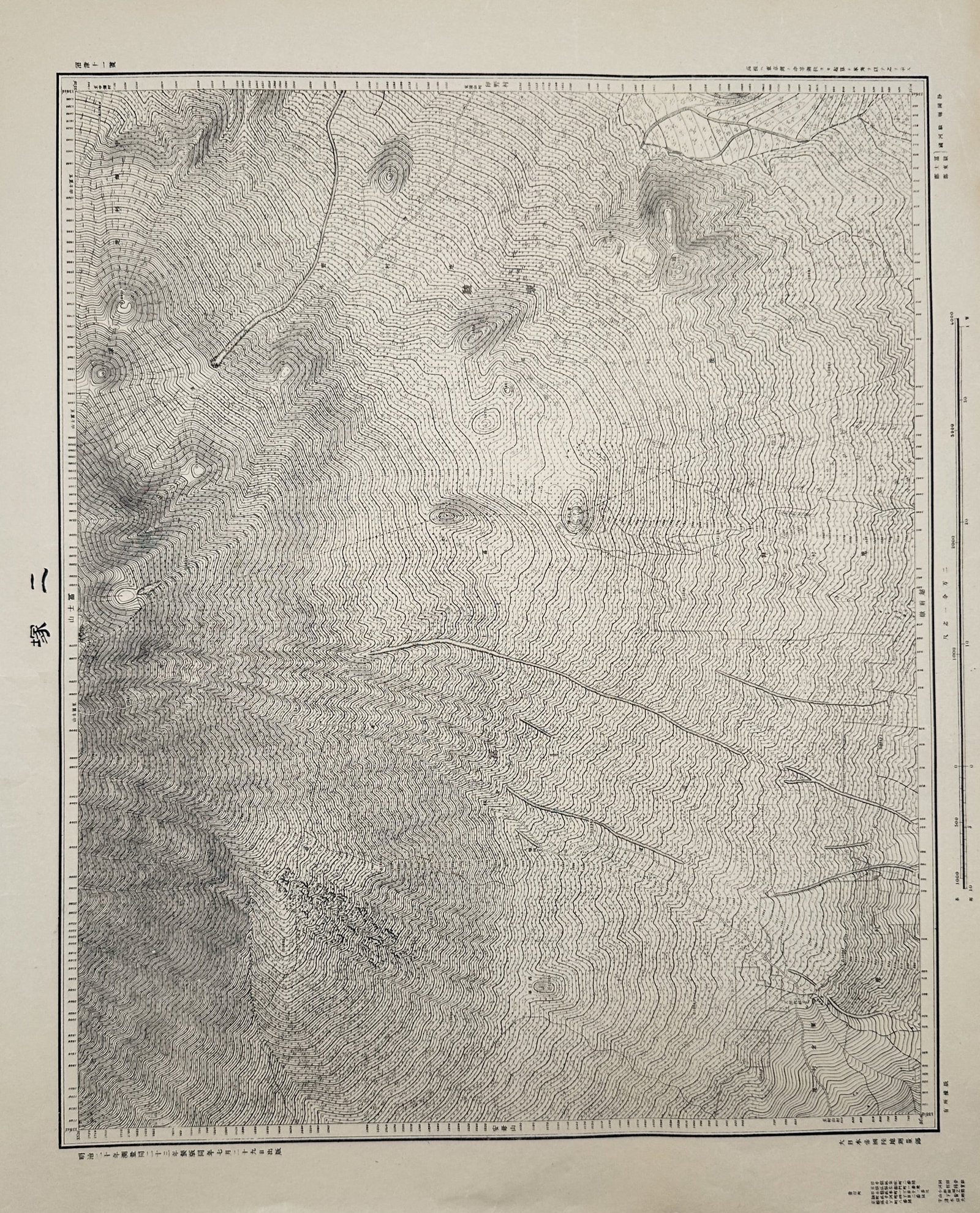 Geospatial Information Authority of Japan – Topographical Survey Map of the Futatsuzuka: (Futatsuzuka). This topographical map was produced by the Imperial Japanese Army General Staff Office (Land Survey Department, a predecessor to the Geospatial Information Authority of Japan), publishe