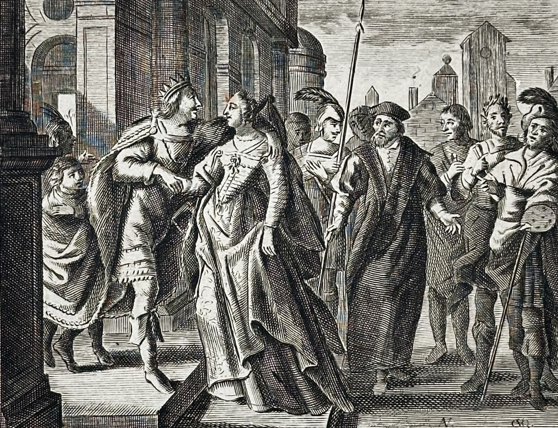 Jacob Cats (1577–1660) – Psammetichus – Engraving (1656) (1 of 3)