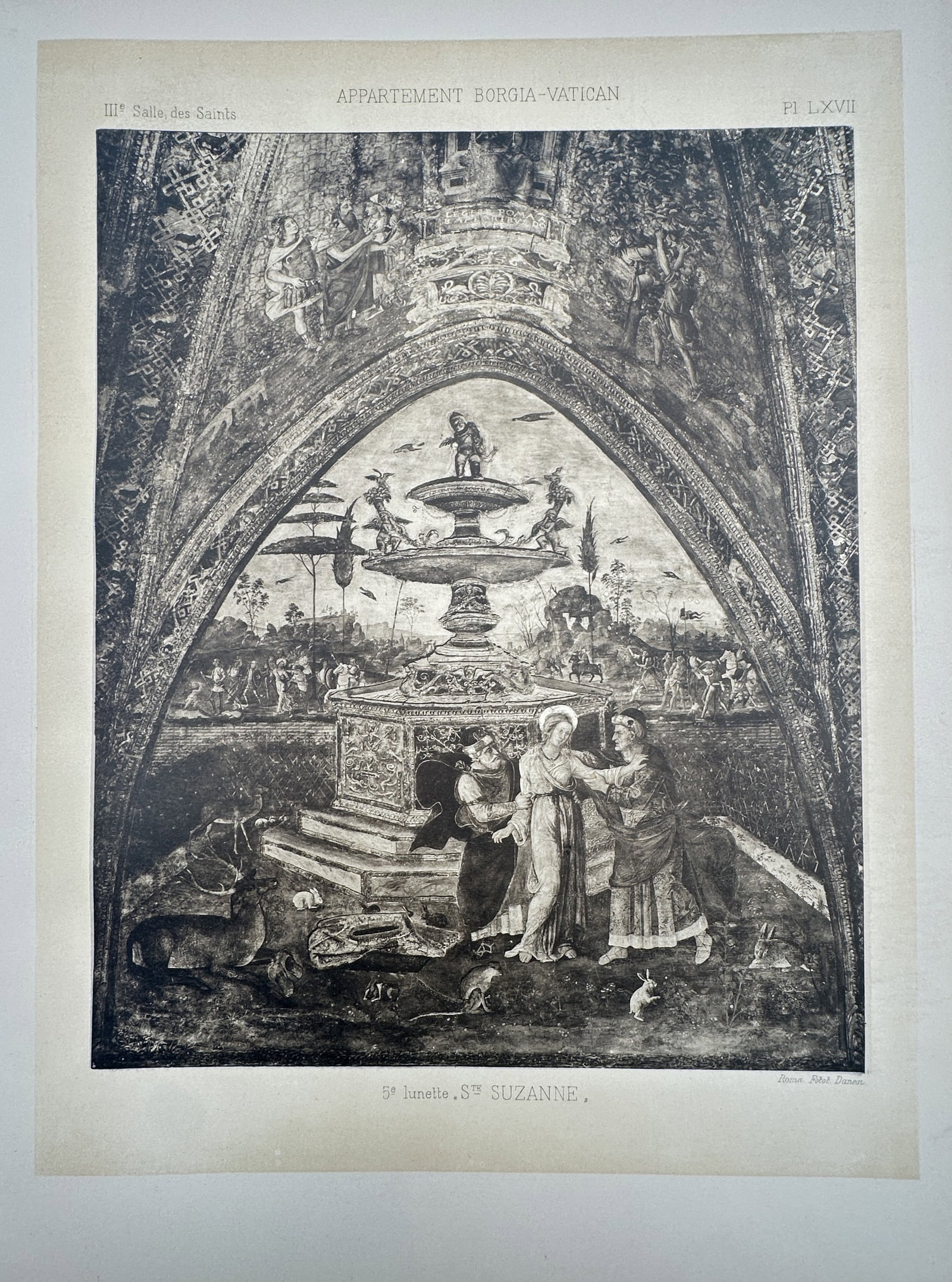 Pinturicchio (1454–1513), after – Saint Susanna – Photogravure (c. 1890s) (1 of 2)