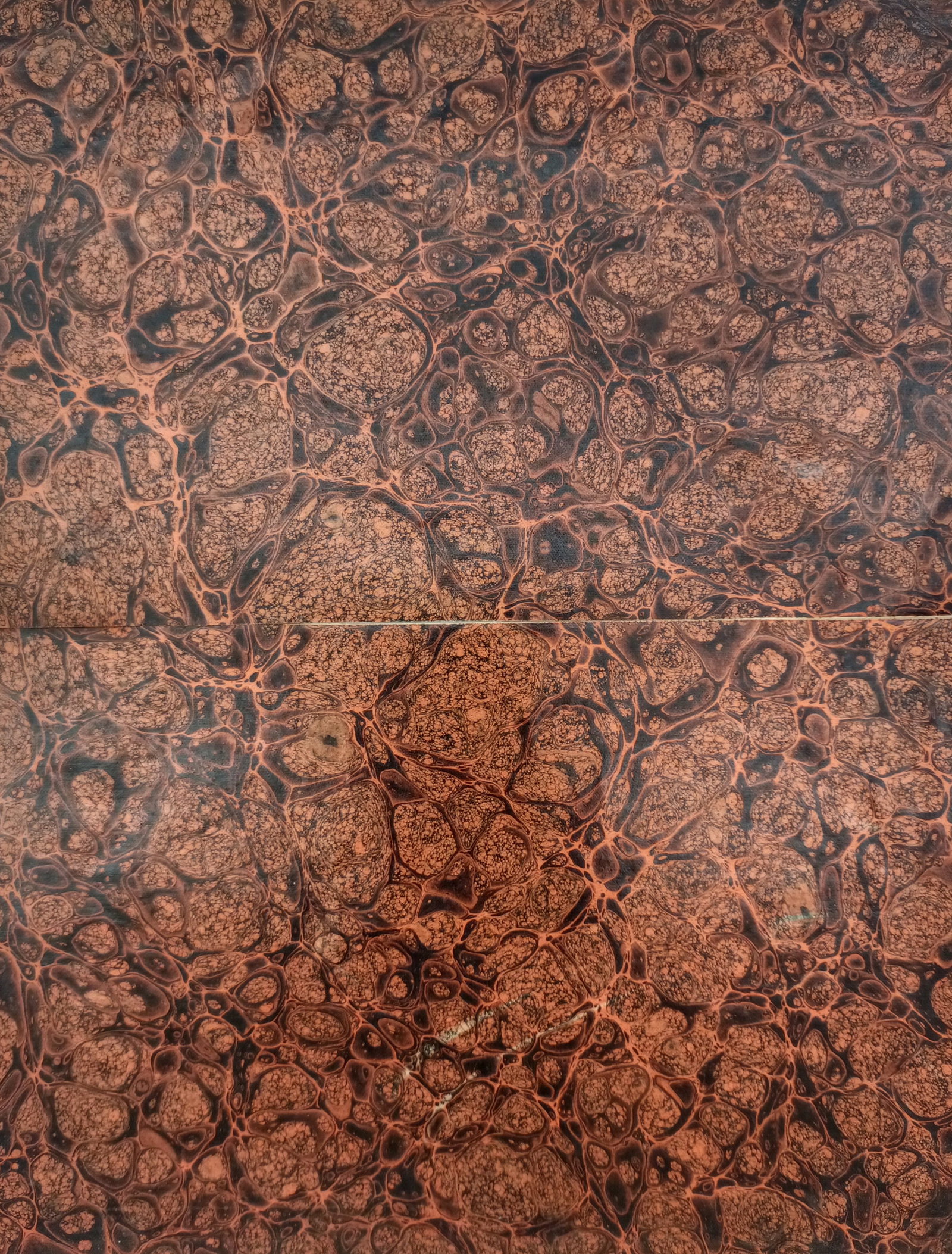 Unknown Artist – Turkish Marbled Bookbinding Paper – Marbled paper (c. 1880s) (1 of 2)