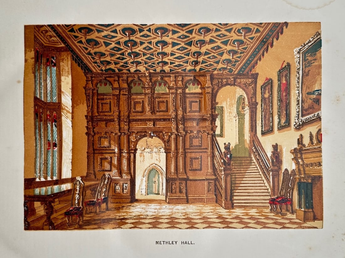 Charles Knight – Interior Architectural View of the Great Hall at Methley Hall – Color (1 of 2)