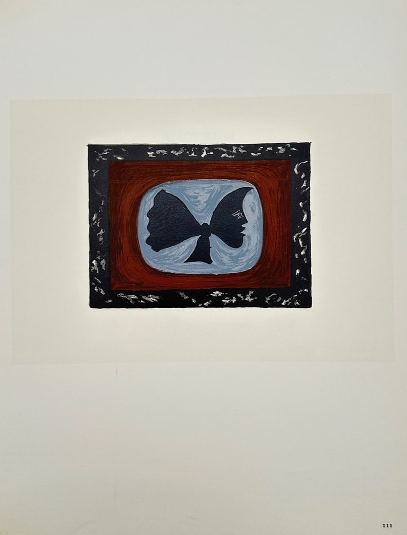 Georges Braque (1882–1963), after – The Poet – Offset print (20th Century) (1 of 2)
