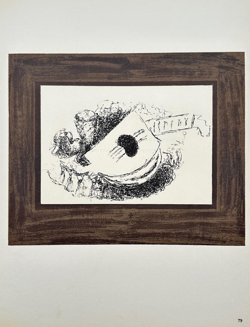 Georges Braque (1882–1963), after – The Chariot – Offset print (20th Century) (1 of 2)