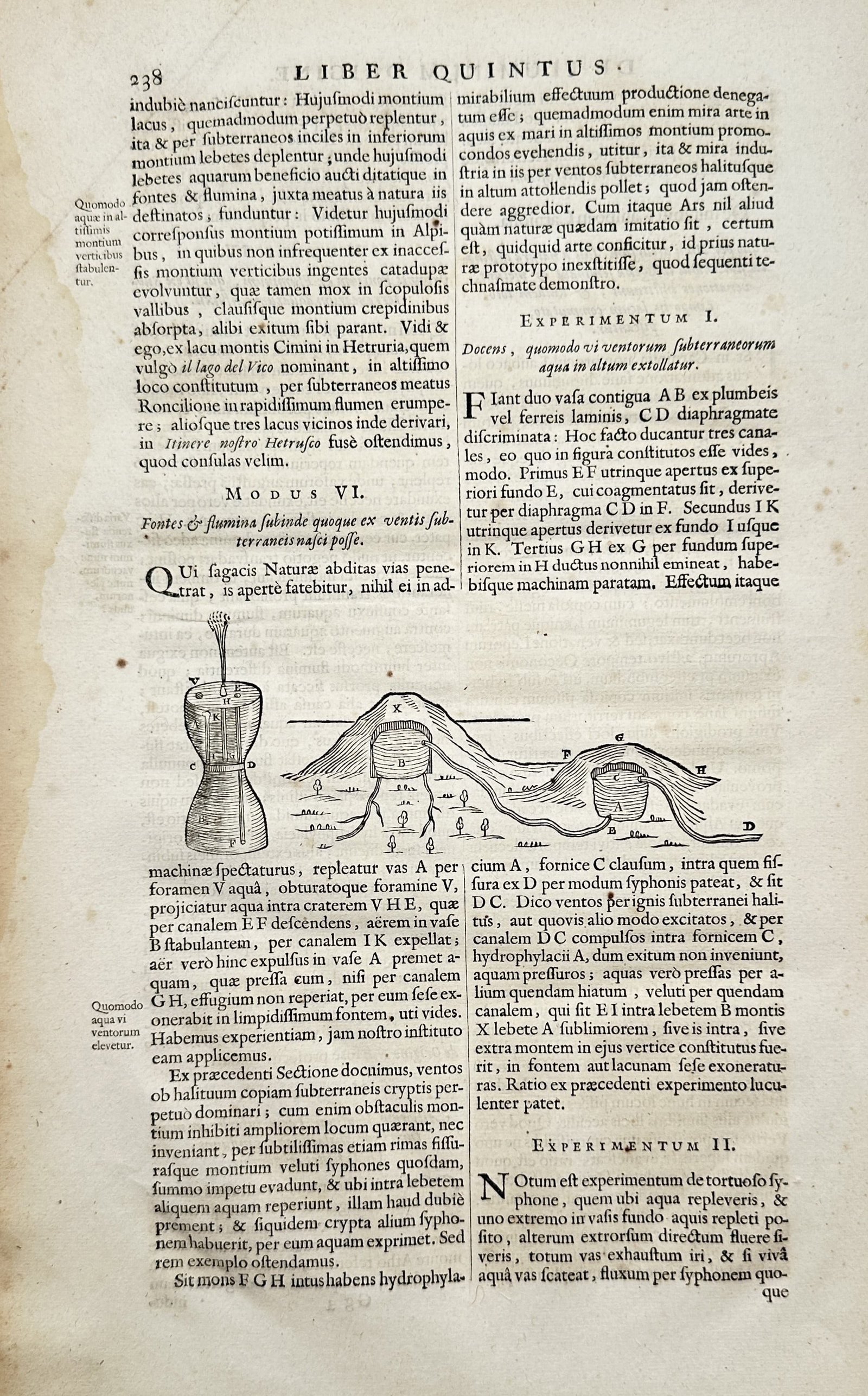 Athanasius Kircher (1602–1680) – Hydrogeological Studies on Subterranean Winds and Siphons (1 of 2)