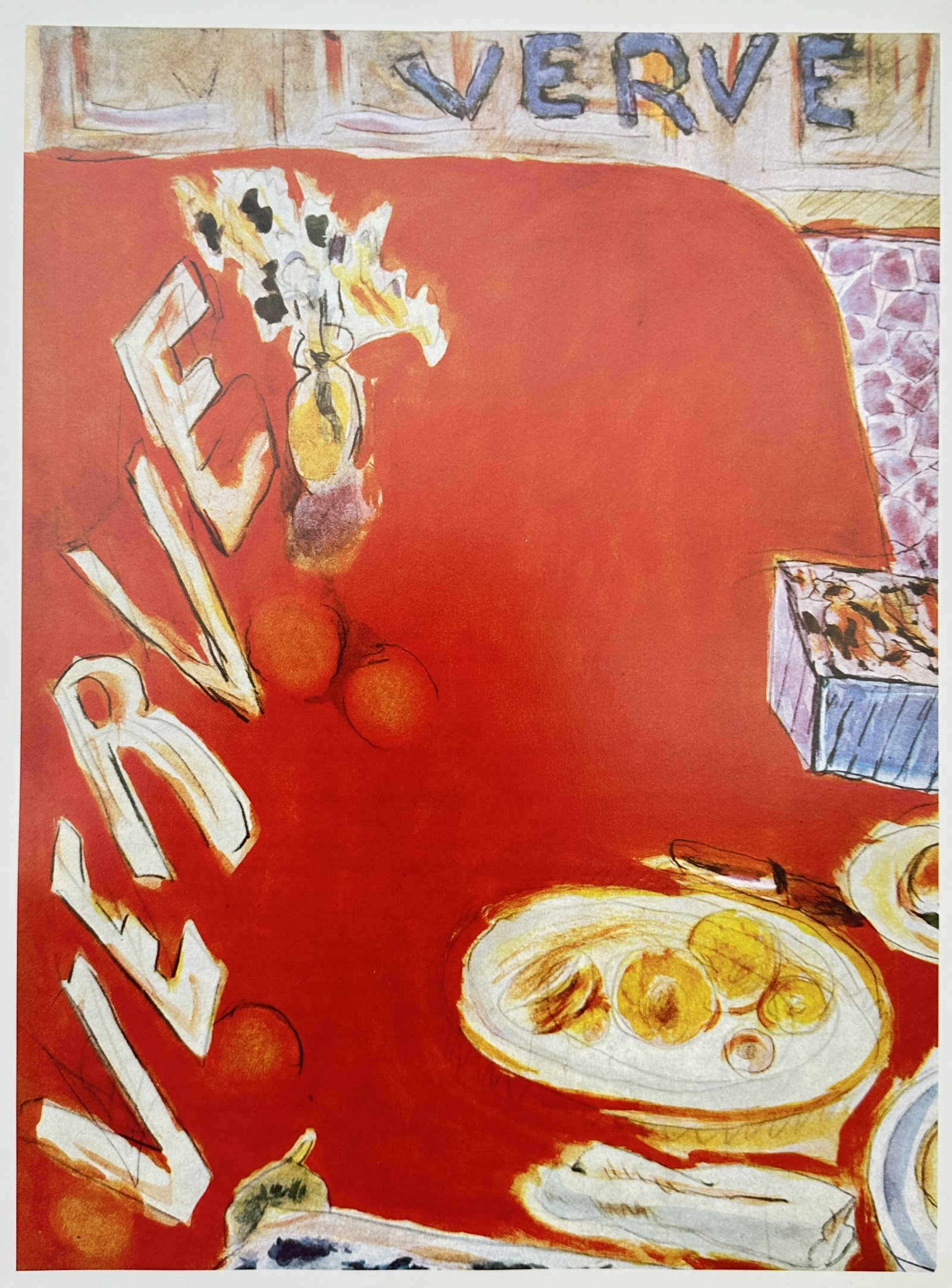 Pierre Bonnard (1867–1947), after – Cover Design for Verve – Offset print (20th Century) (1 of 2)
