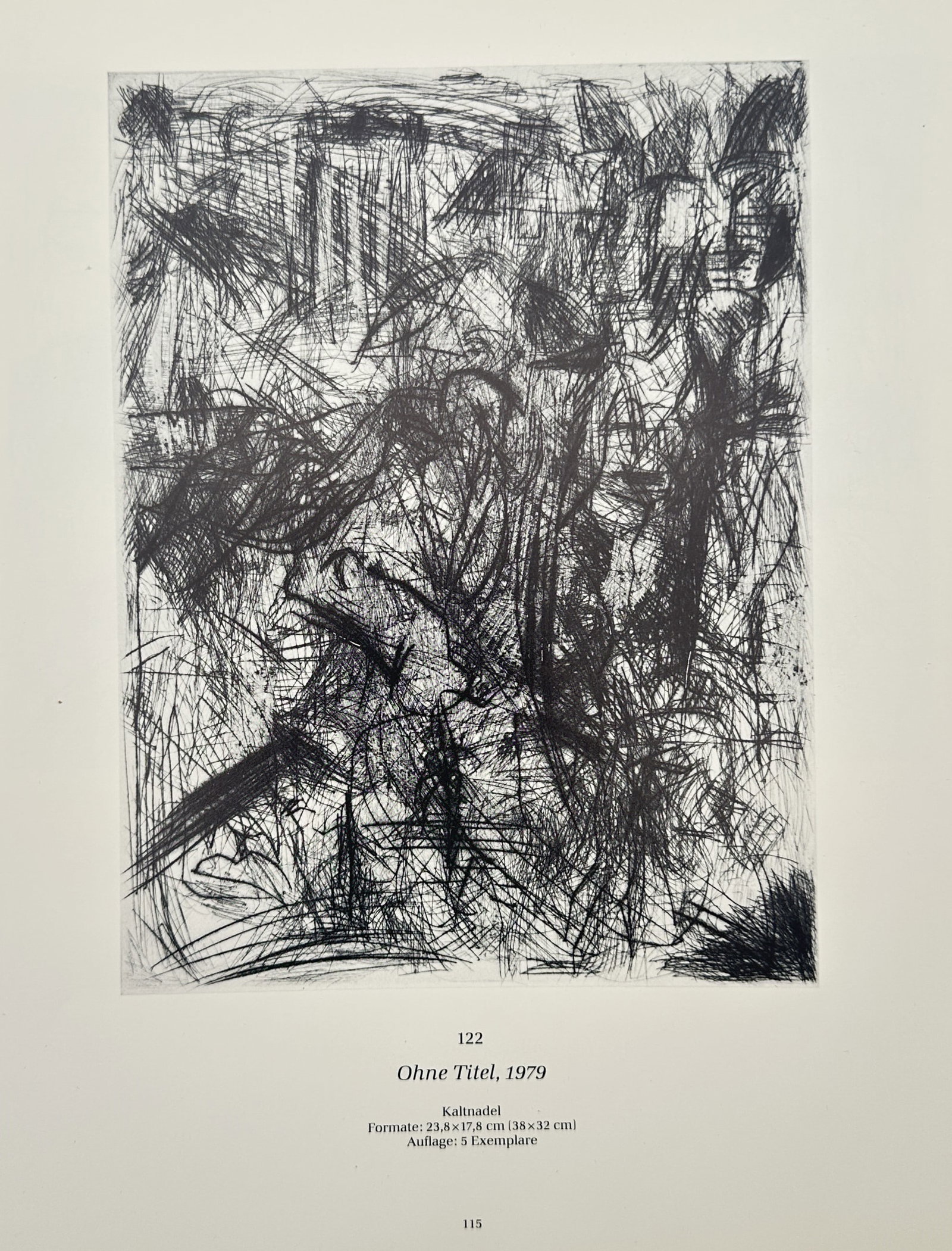 Wols (1913–1951), after – Untitled – Offset print (20th Century) (1 of 2)