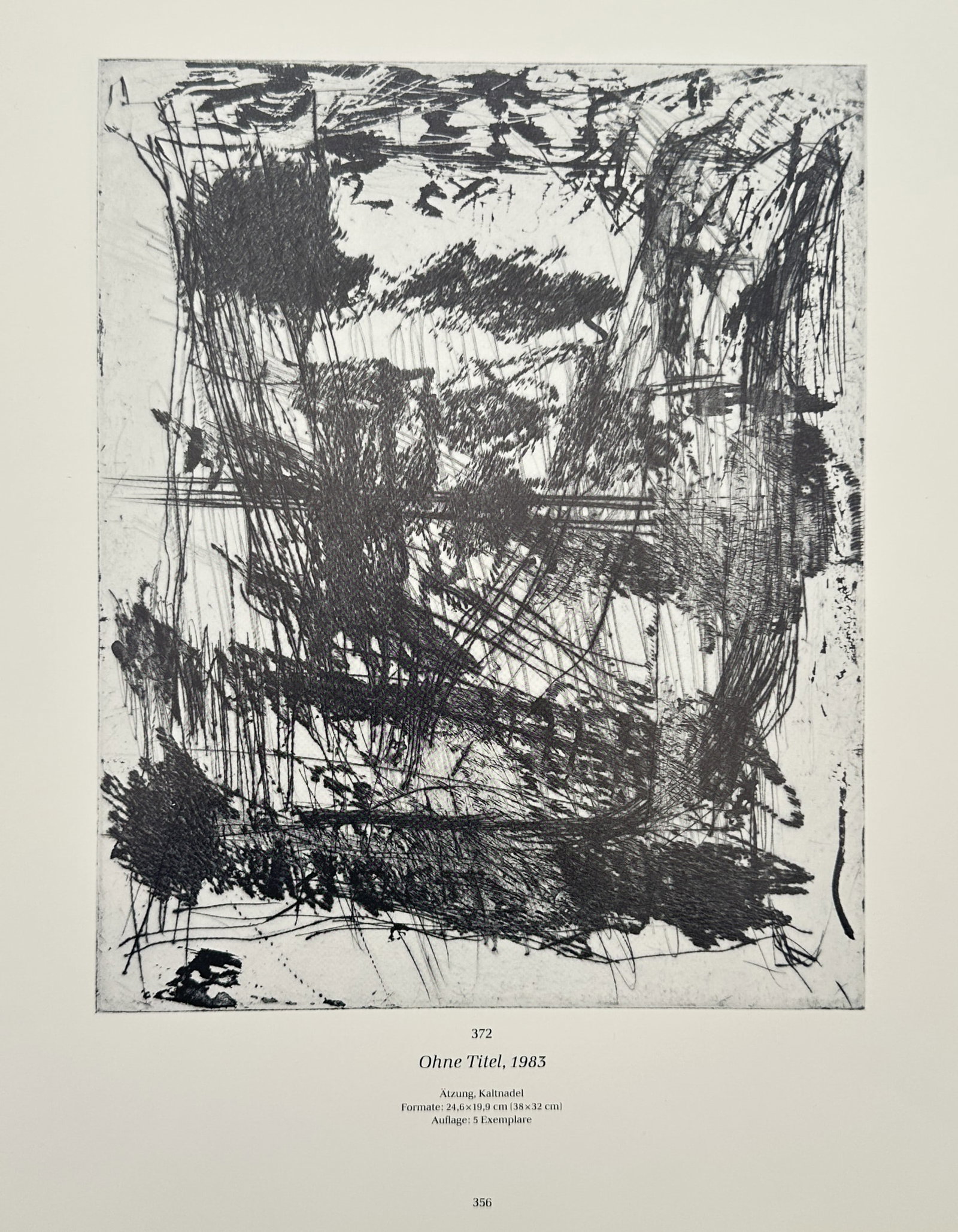 Wols (1913–1951), after – Abstract Composition – Offset print (20th Century) (1 of 2)