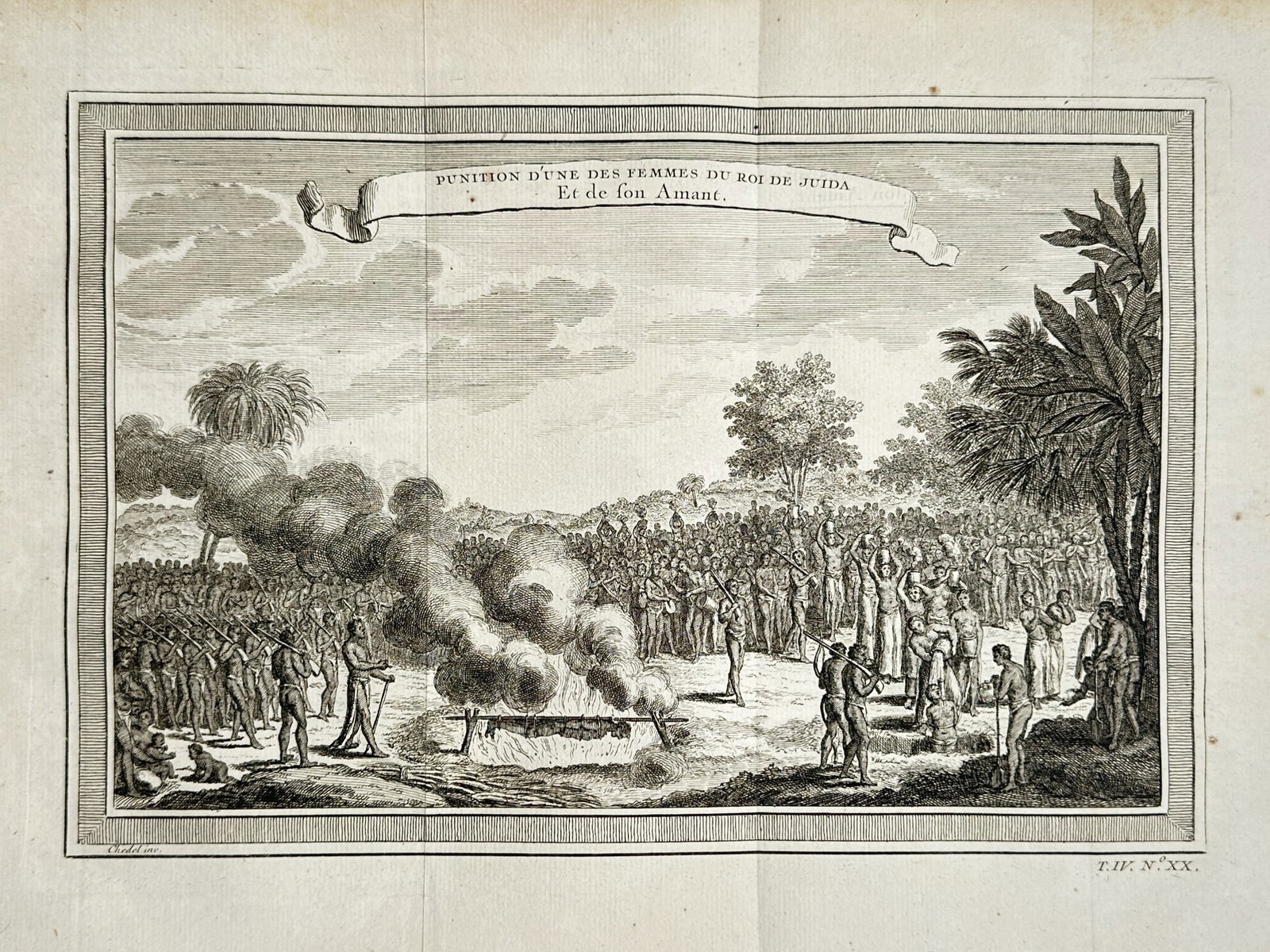 Antoine François Prévost d'Exiles – View of the Punishment of a Wife of the King of Whydah (1 of 2)