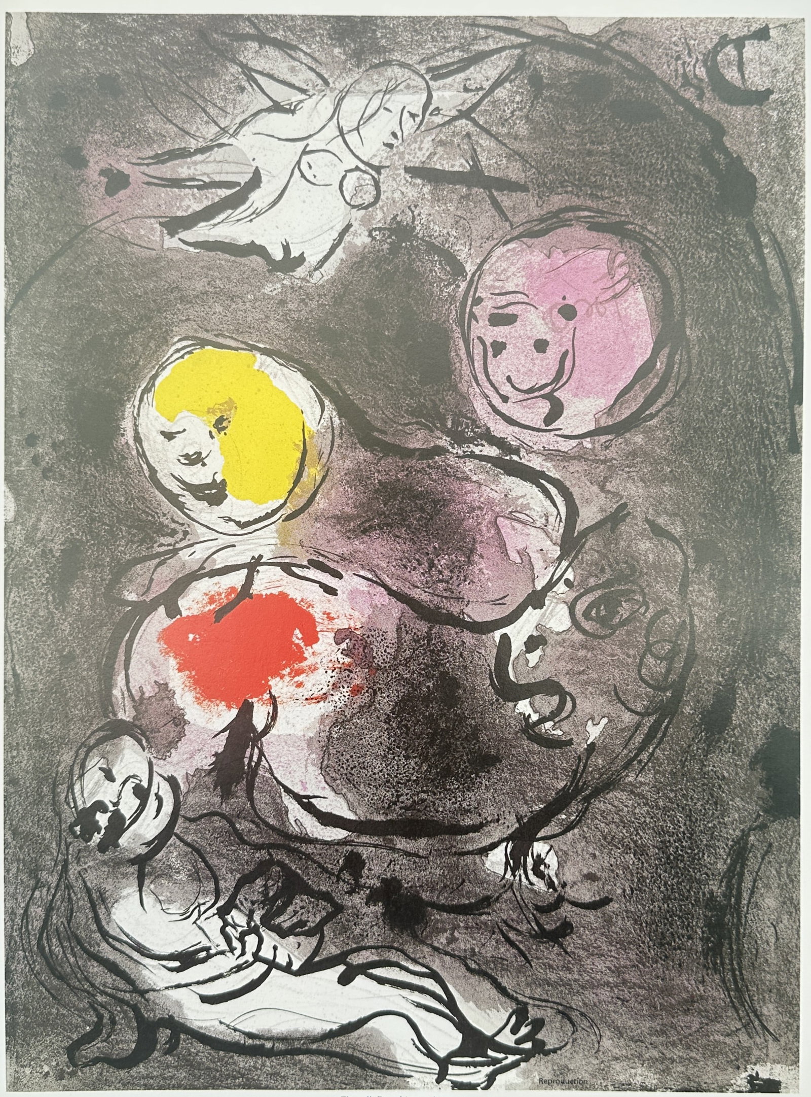 Marc Chagall (1887–1985), after – David – Offset print (20th Century) (1 of 2)