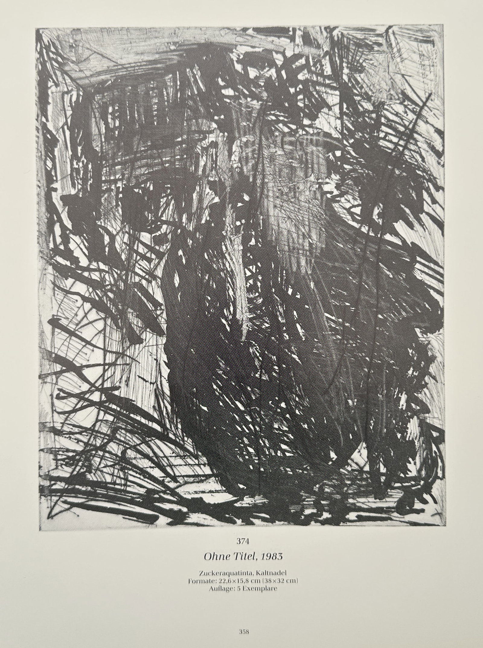 Wols (1913–1951), after – Abstract Composition – Offset print (20th Century) (1 of 2)