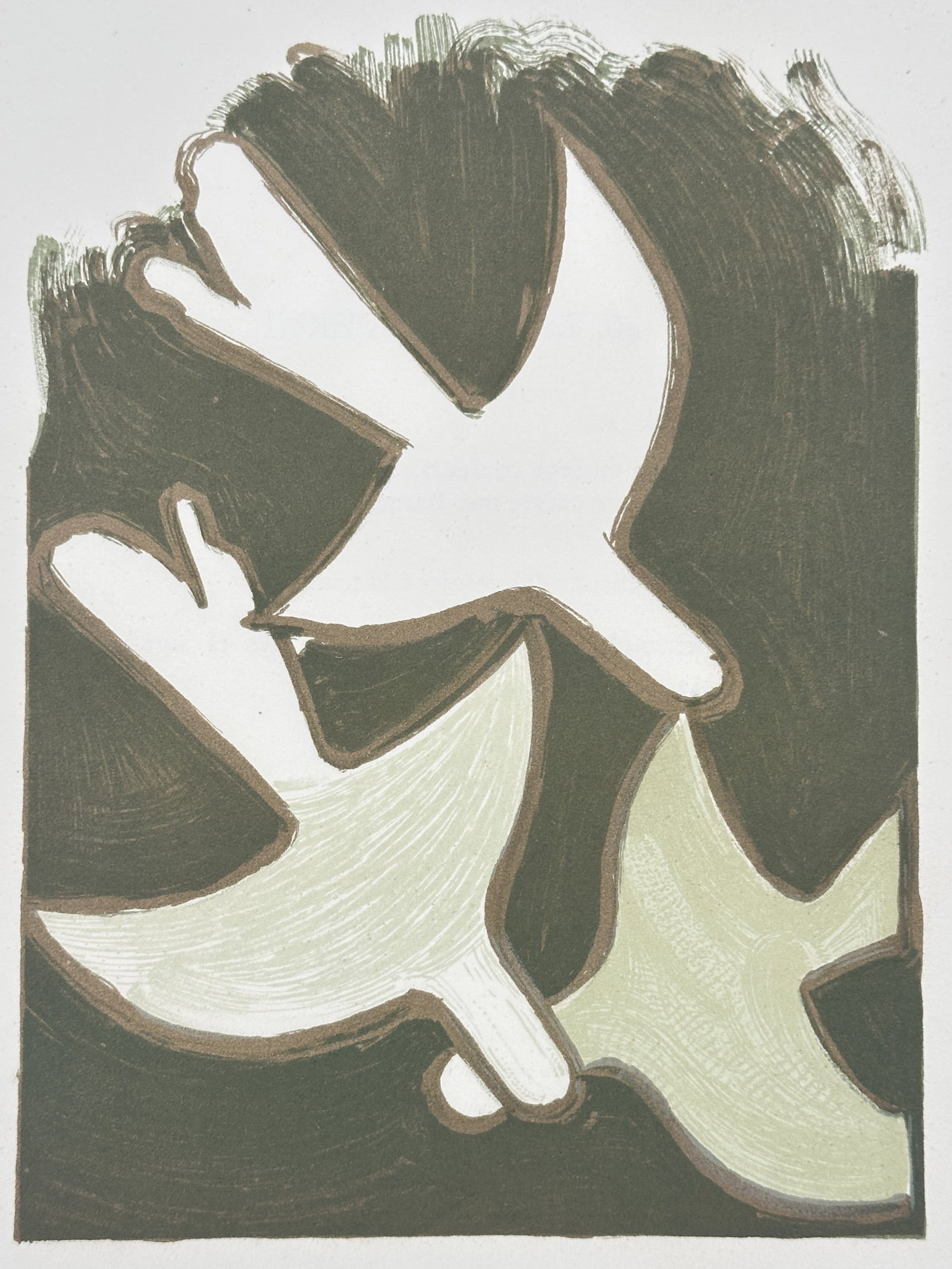 Georges Braque, after – Three Birds – Offset print (20th Century) (1 of 3)
