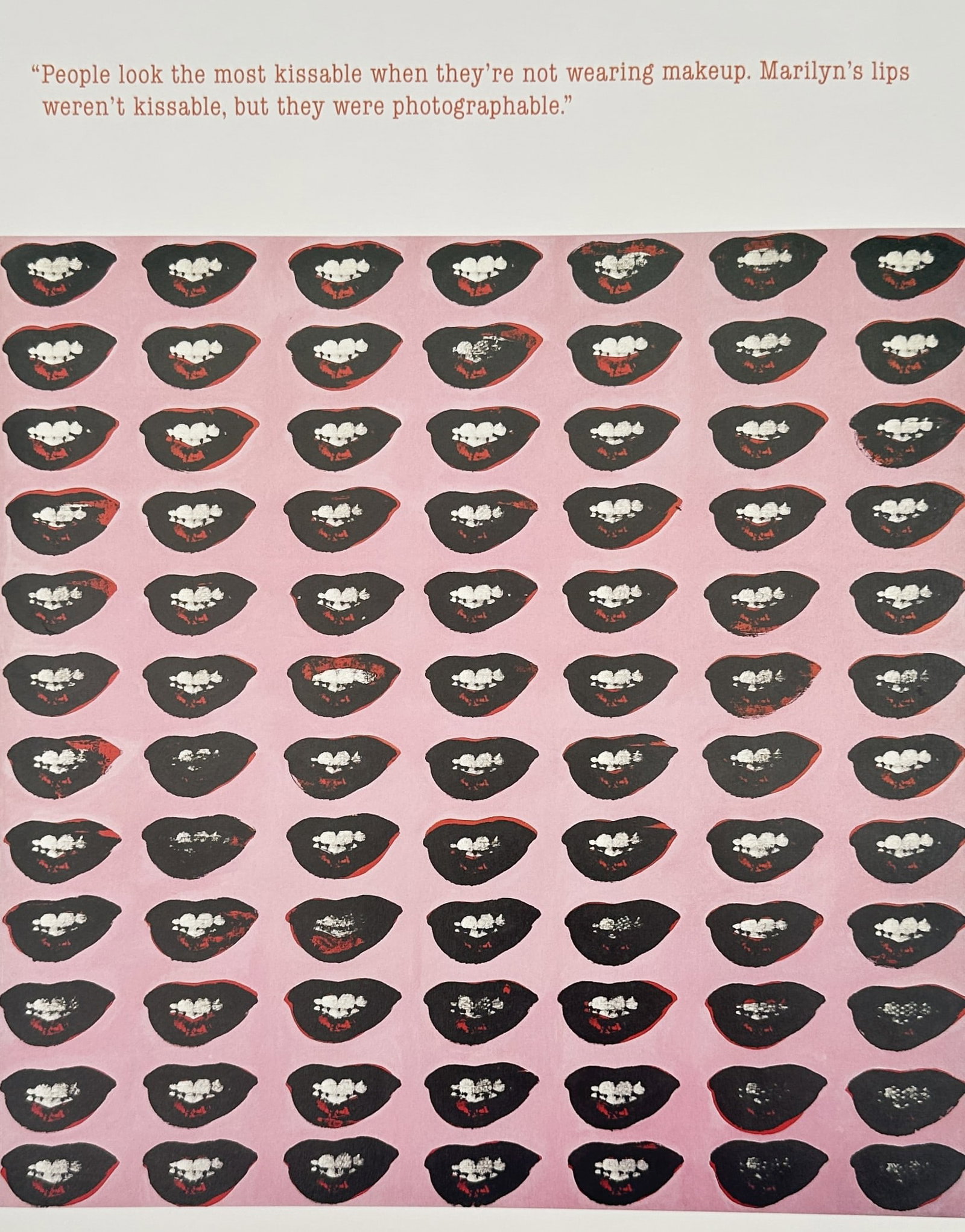 Andy Warhol, after - Marilyn Lips - Offset lithographic reproduction (2006) (1 of 2)