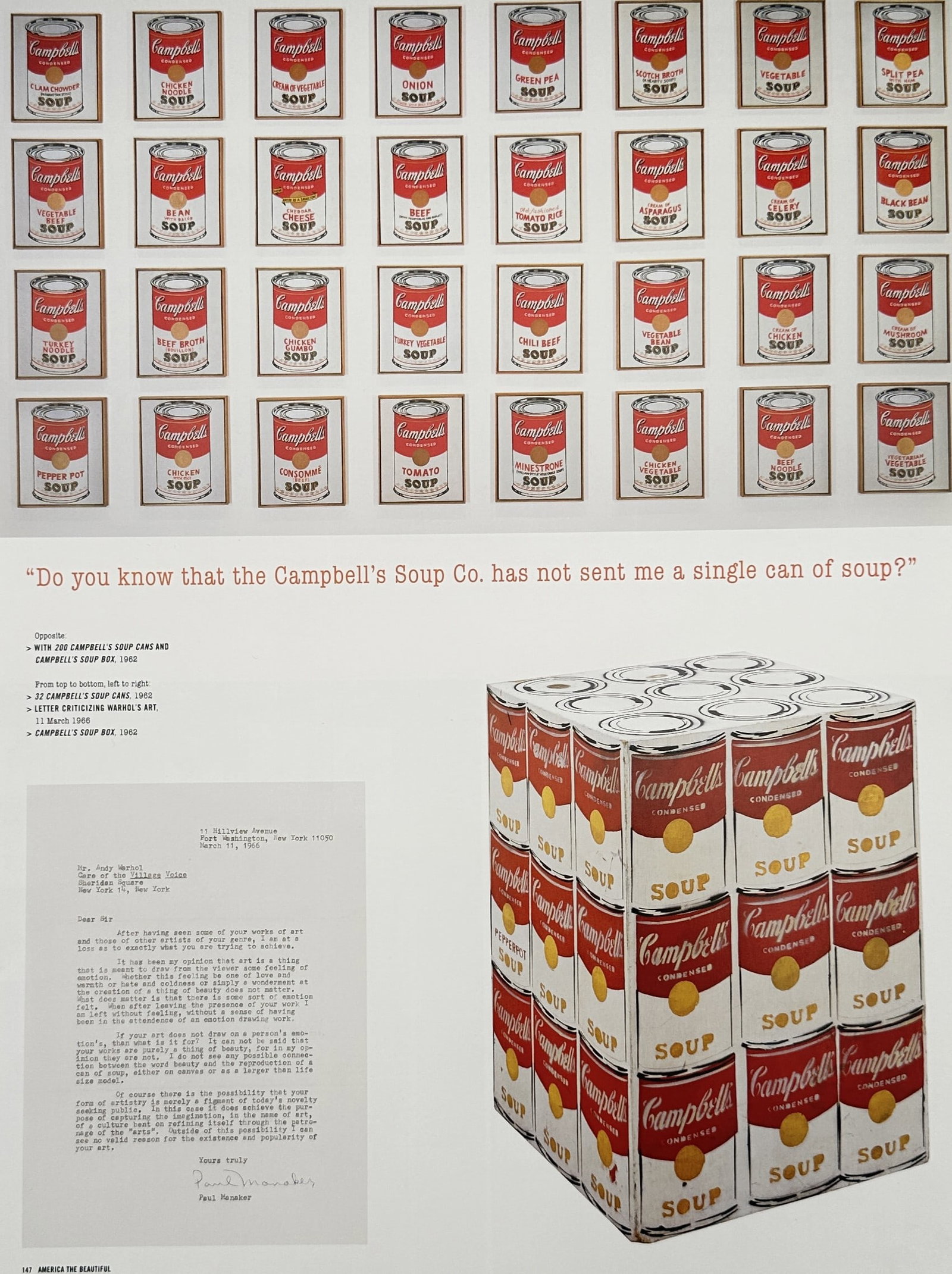 Andy Warhol, after - Campbell Soup Cans - Offset lithographic reproduction (2006) (1 of 2)