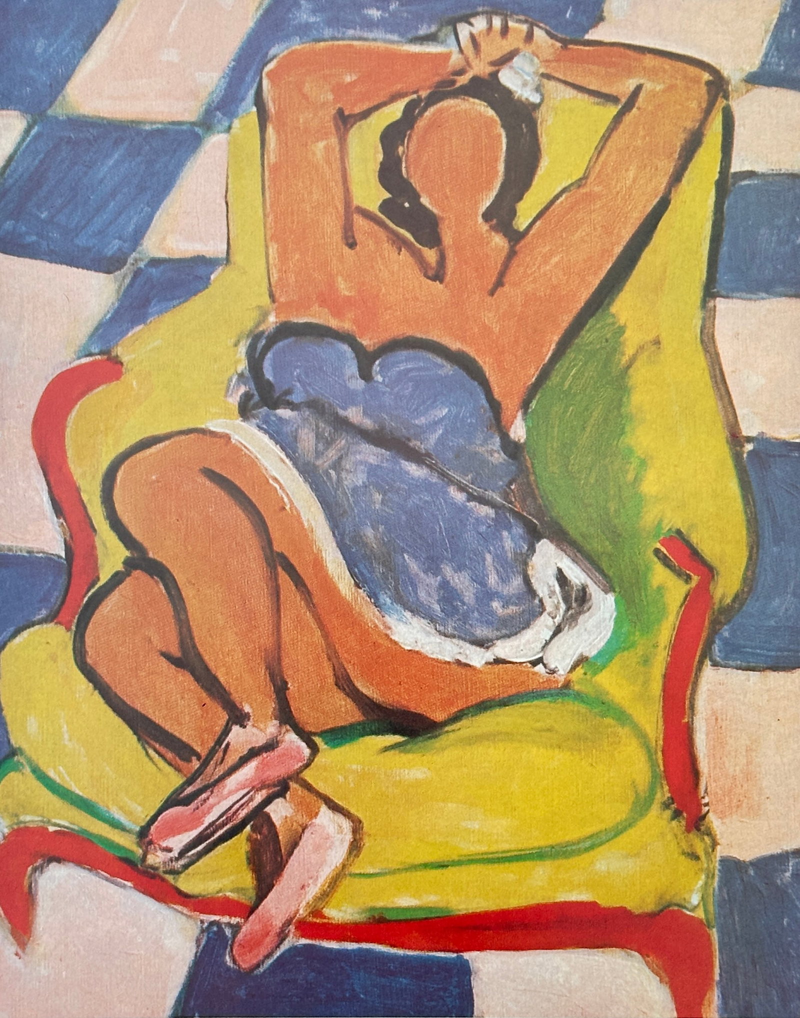 Henri Matisse, after – Dancer at Rest – Offset print (20th Century) (1 of 3)