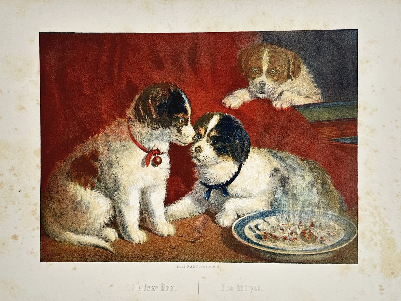 Carl Reichert – Hot Porridge / Out of Luck – Lithograph (1 of 2)