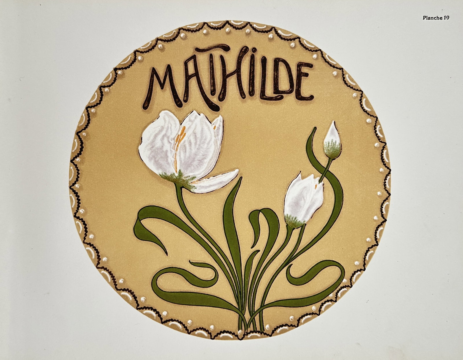 Alphonse Mucha – Mathilde – Lithograph (20th Century) (1 of 2)