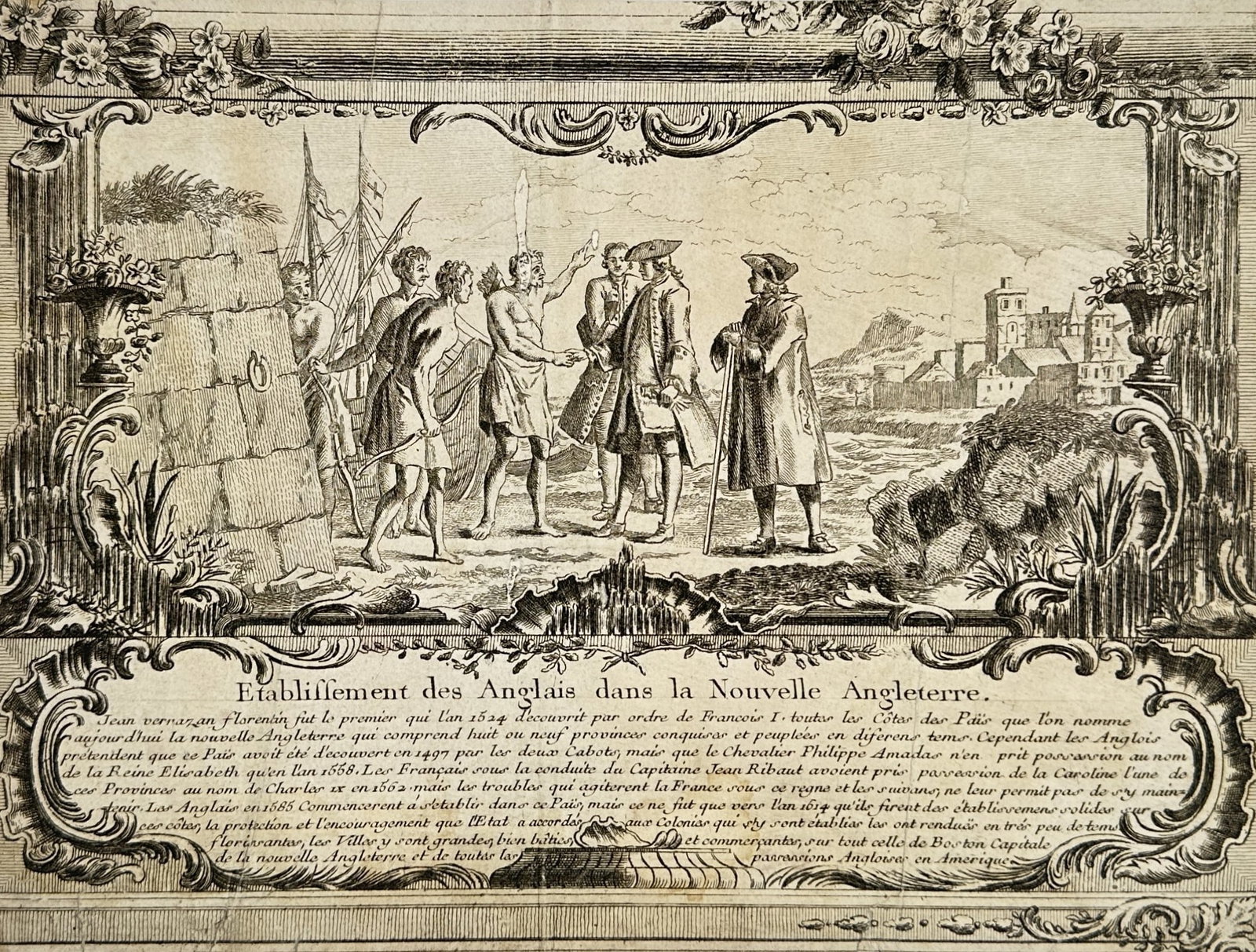 Jean-Baptiste-Claude Delisle de Sales – Historical Study of European Settlement in New England (1 of 3)