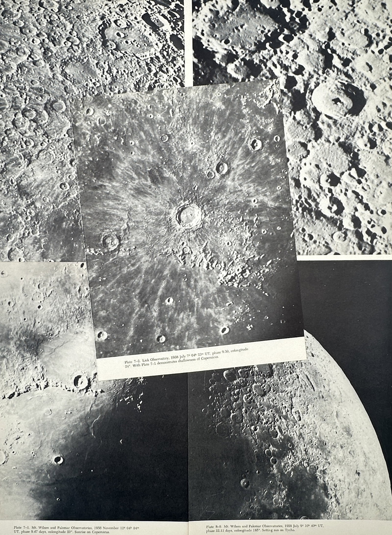 The University of Arizona Press – Set of 5: Lunar Topography and Surface Studies – Offset prints (1 of 2)